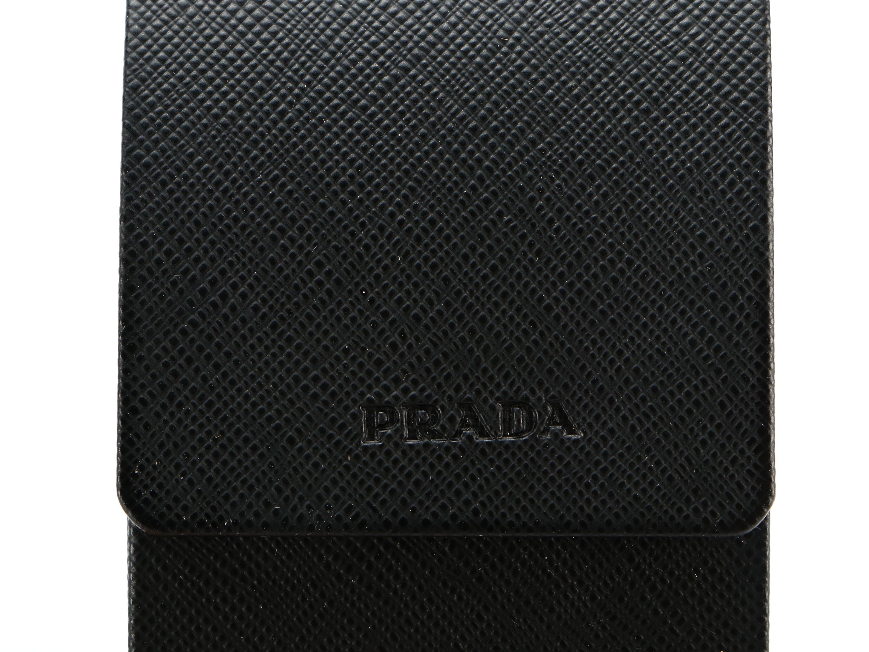 Prada SPR 50V Sport Sunglasses in Black with Case and Box