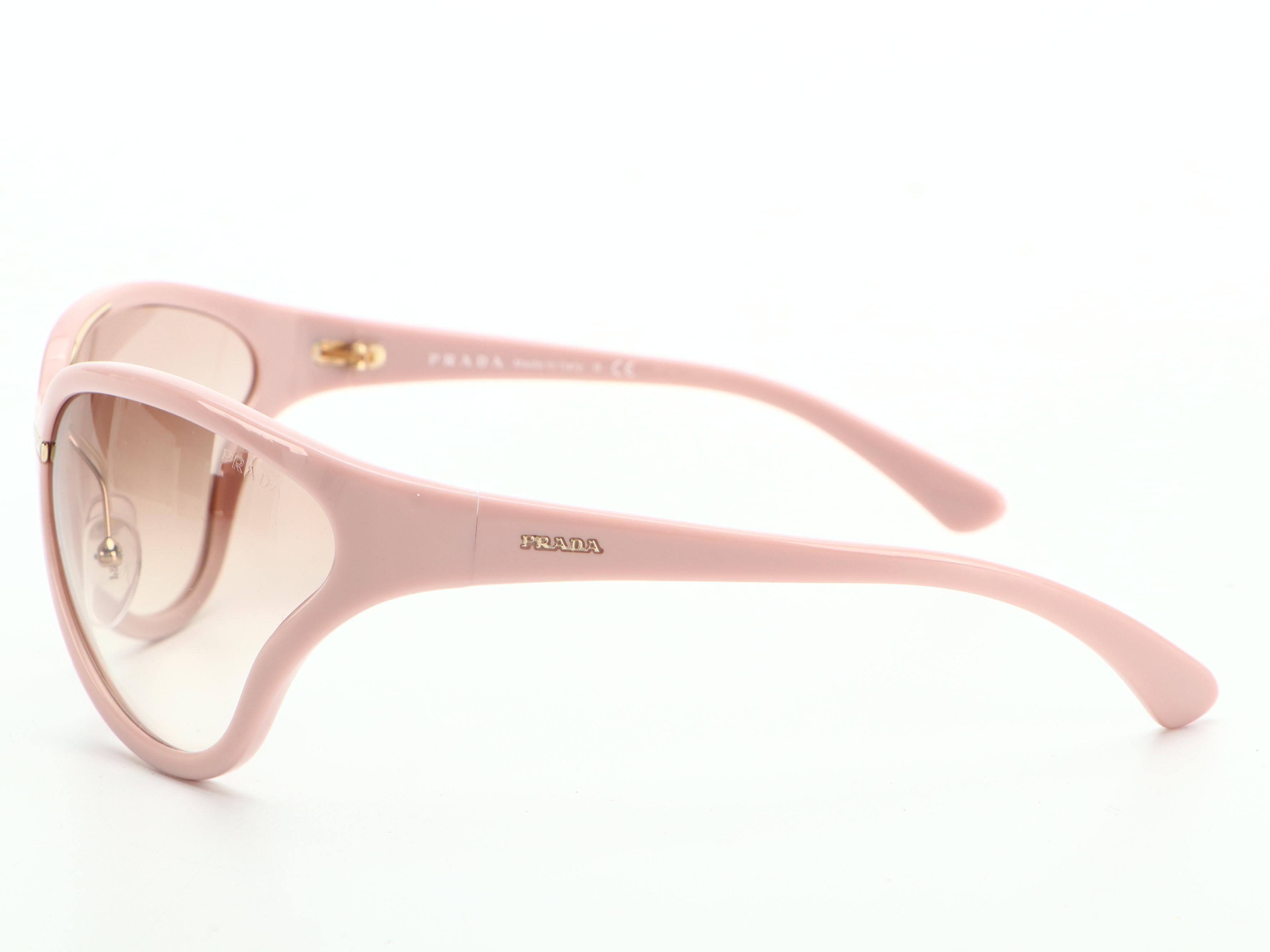 Prada SPR22V Butterfly Sunglasses with Slip Case and Box