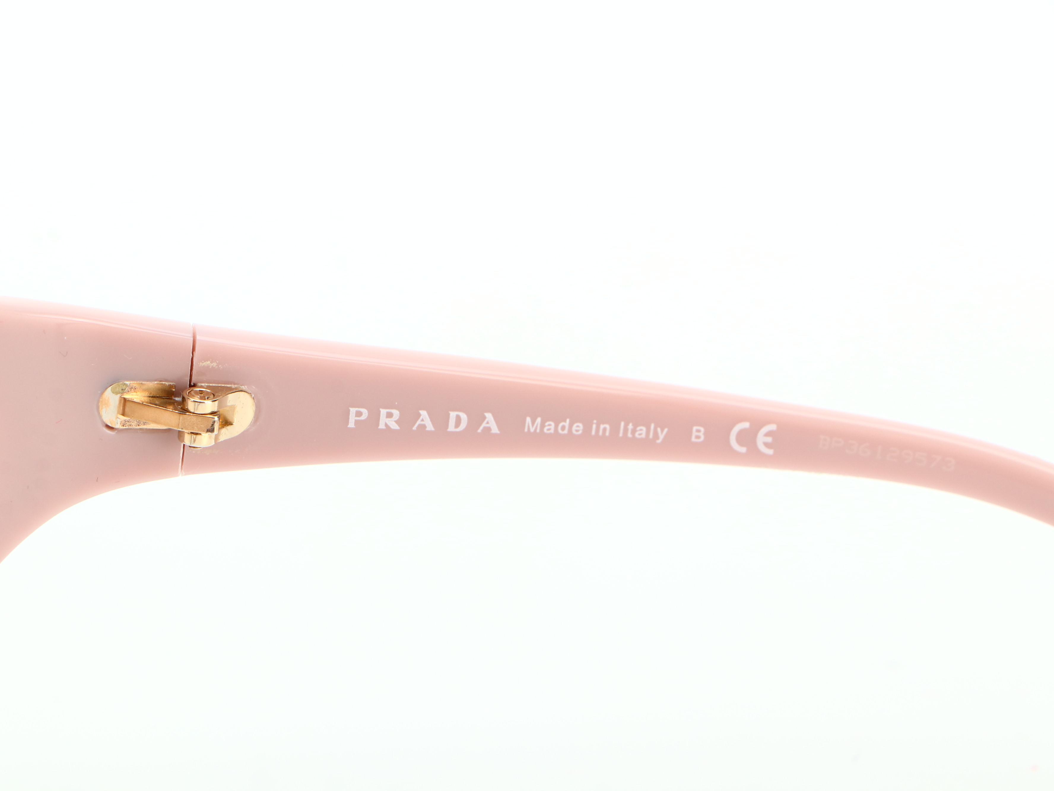 Prada SPR22V Butterfly Sunglasses with Slip Case and Box