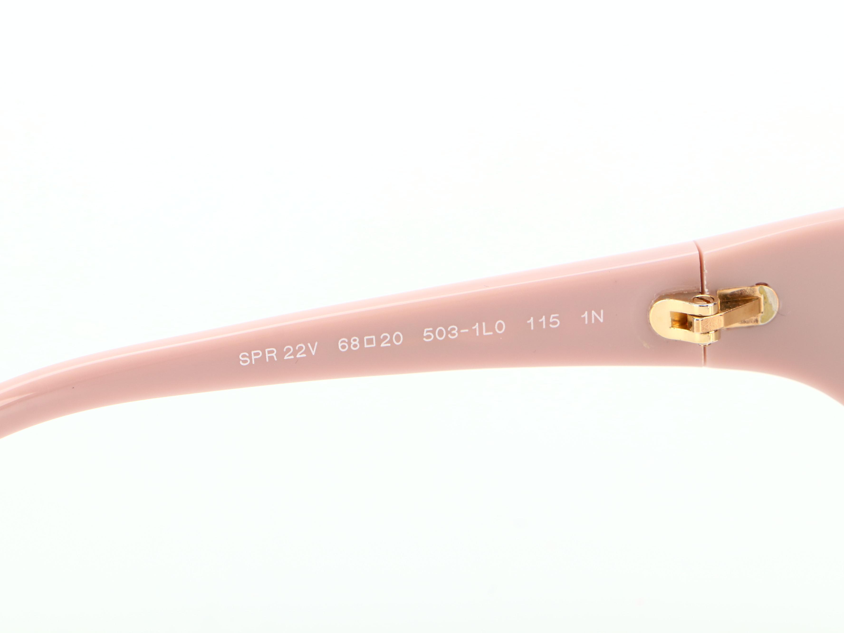 Prada SPR22V Butterfly Sunglasses with Slip Case and Box