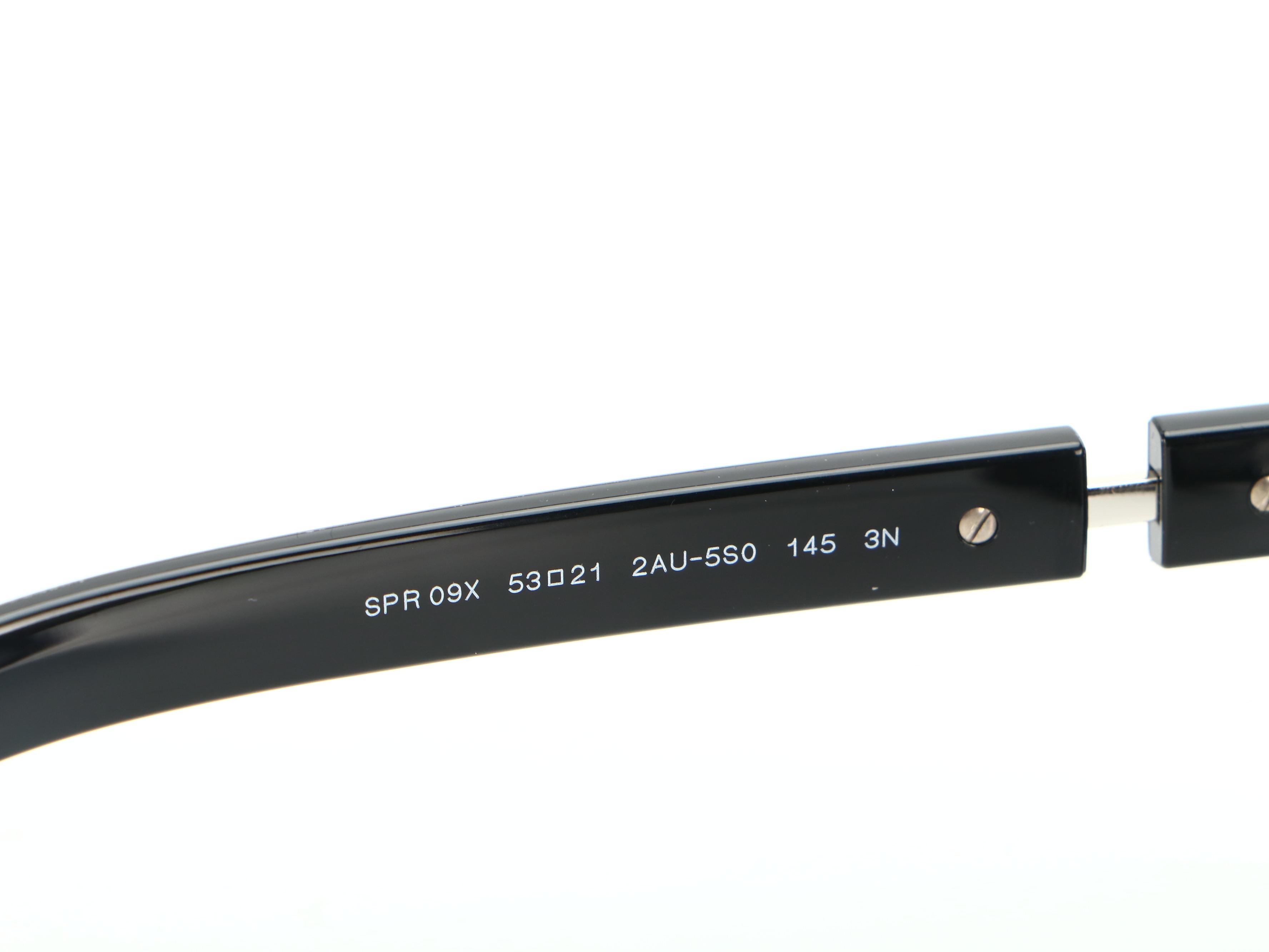 Prada SPR09X Horn-Rimmed Sunglasses with Case and Box