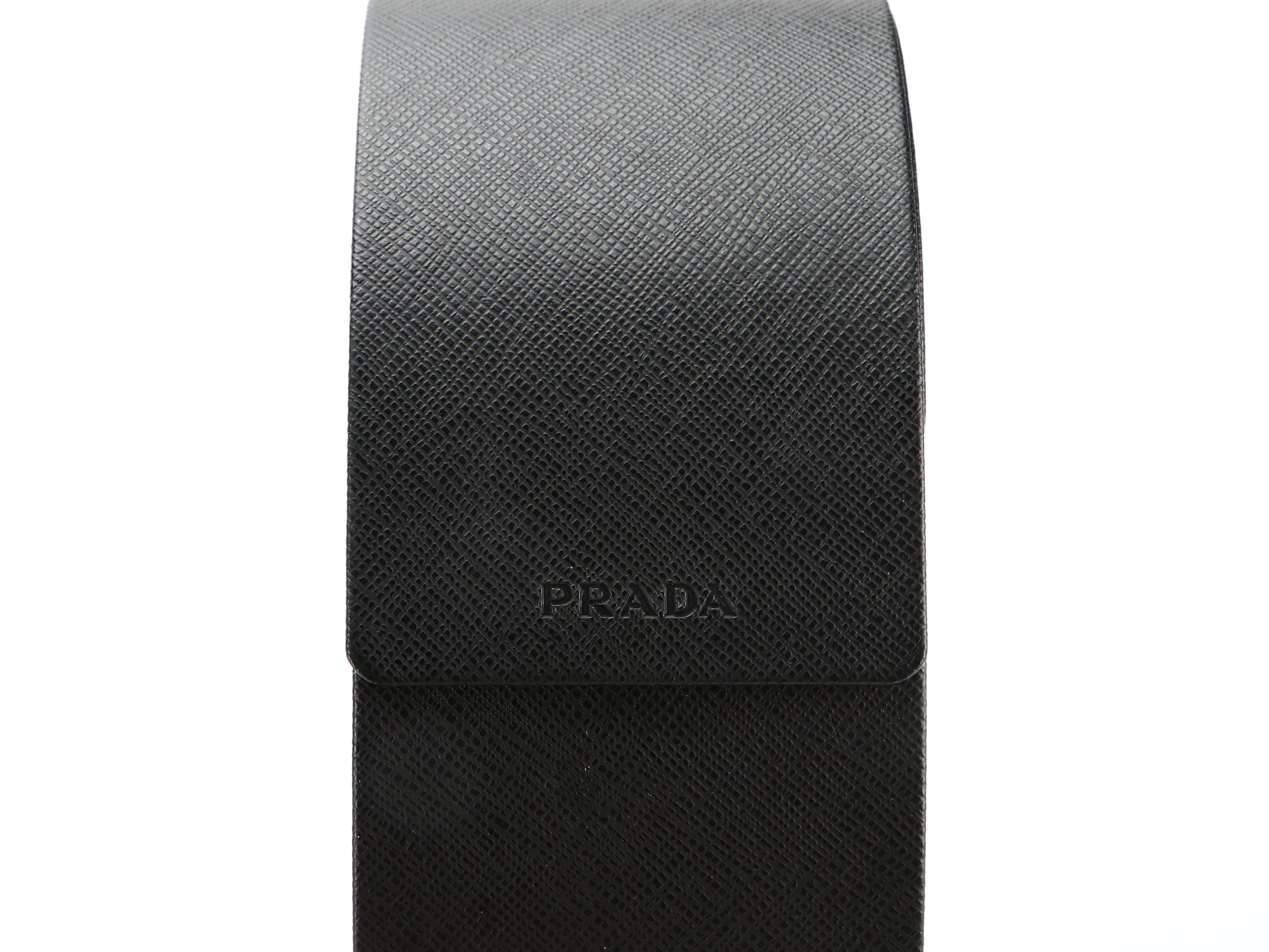 Prada SPR09X Horn-Rimmed Sunglasses with Case and Box