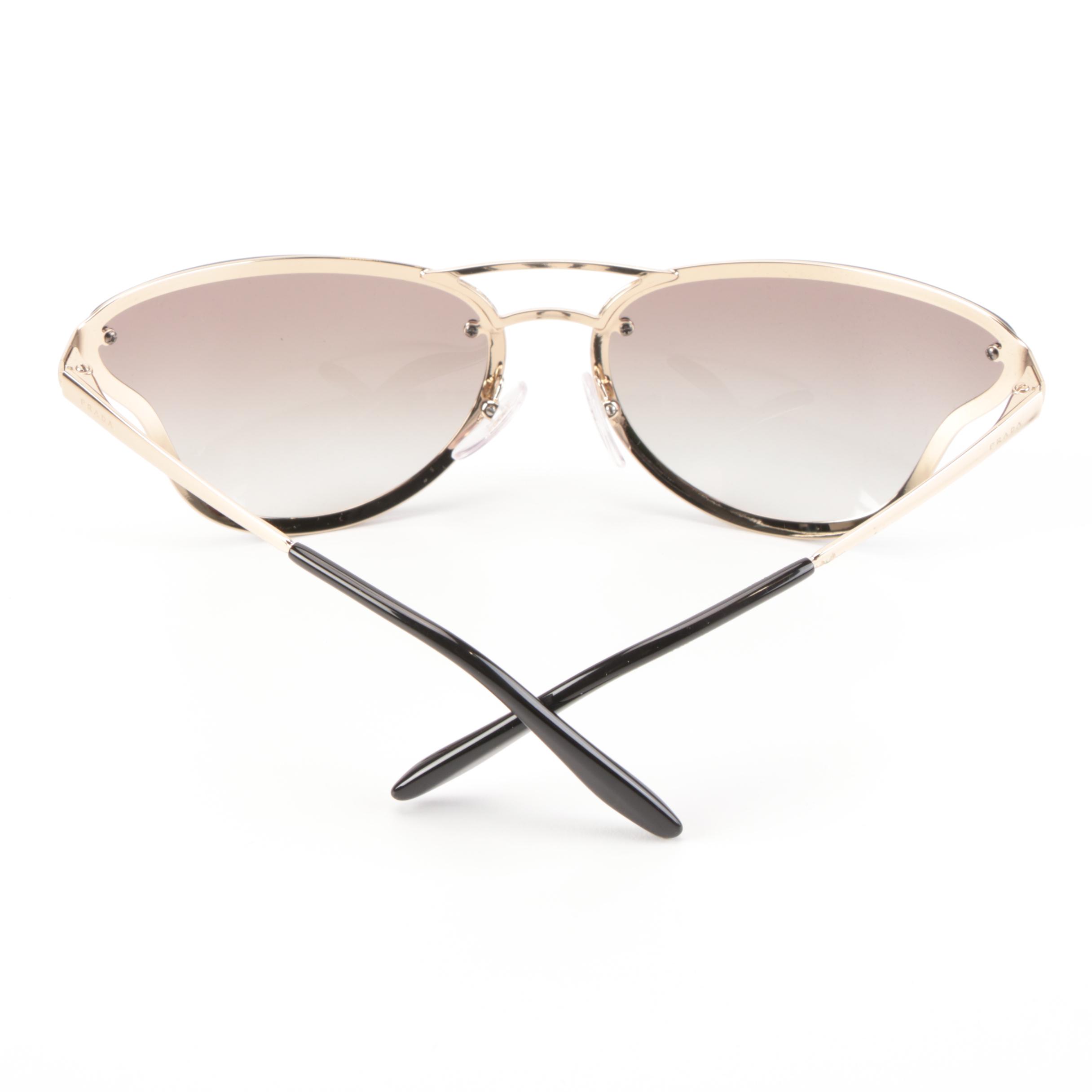 Prada SPR74V Butterfly Sunglasses with Case and Box