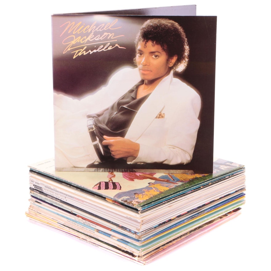 Michael Jackson, Disney, "Winnie the Pooh" and Other Vinyl Records