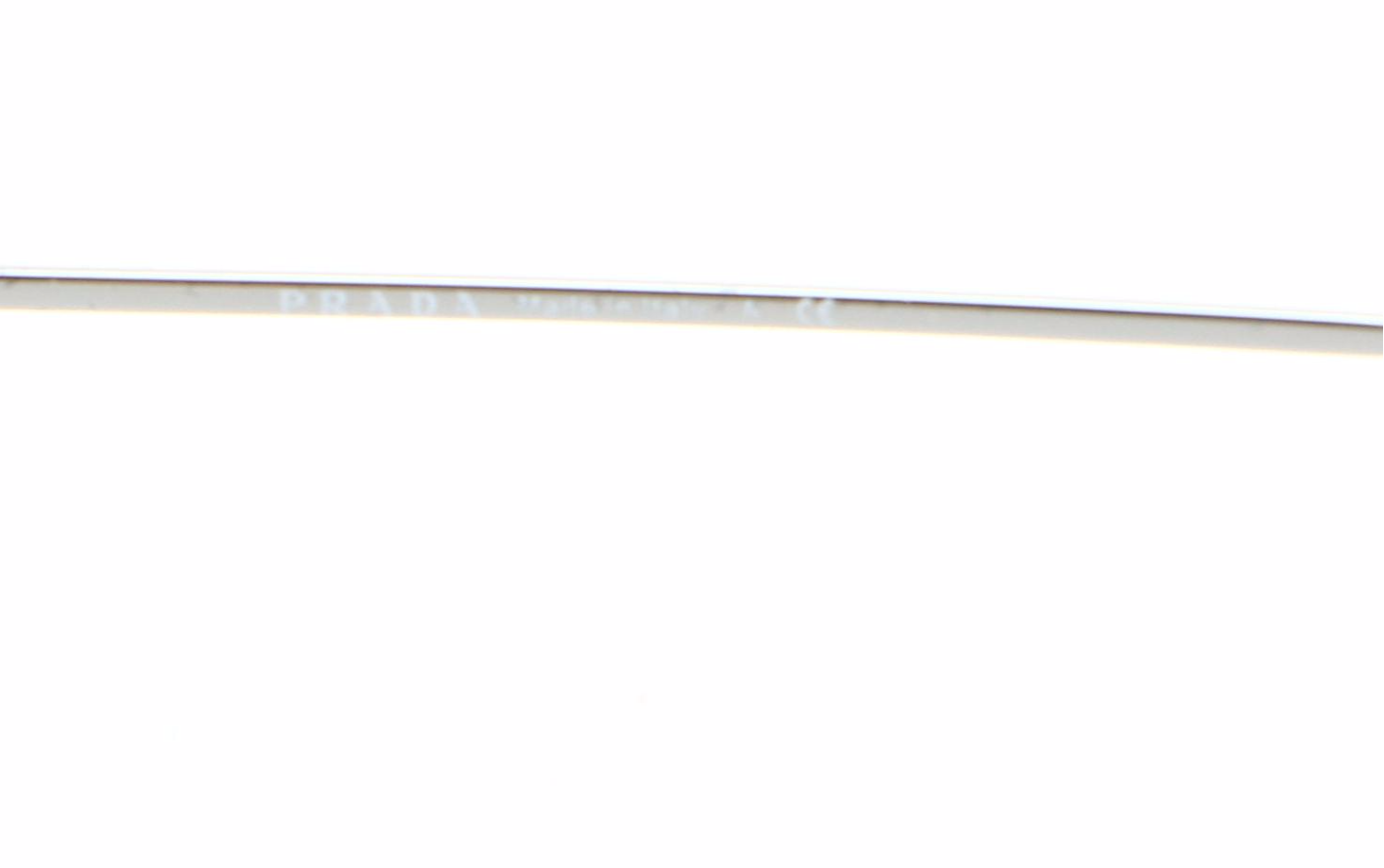 Prada SPR53VS Square Aviators in Gunmetal with Case and Box