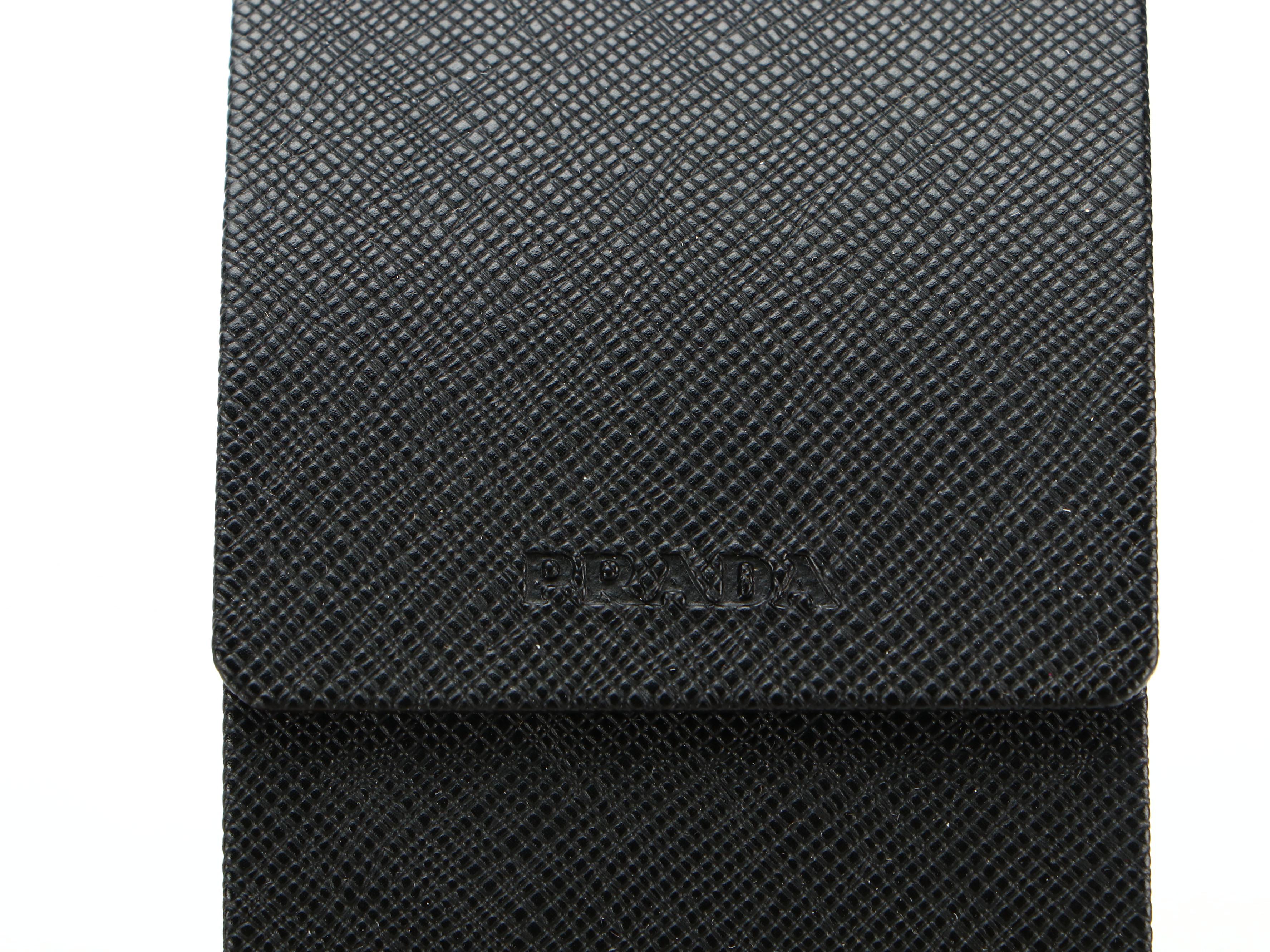 Prada SPR53VS Square Aviators in Gunmetal with Case and Box