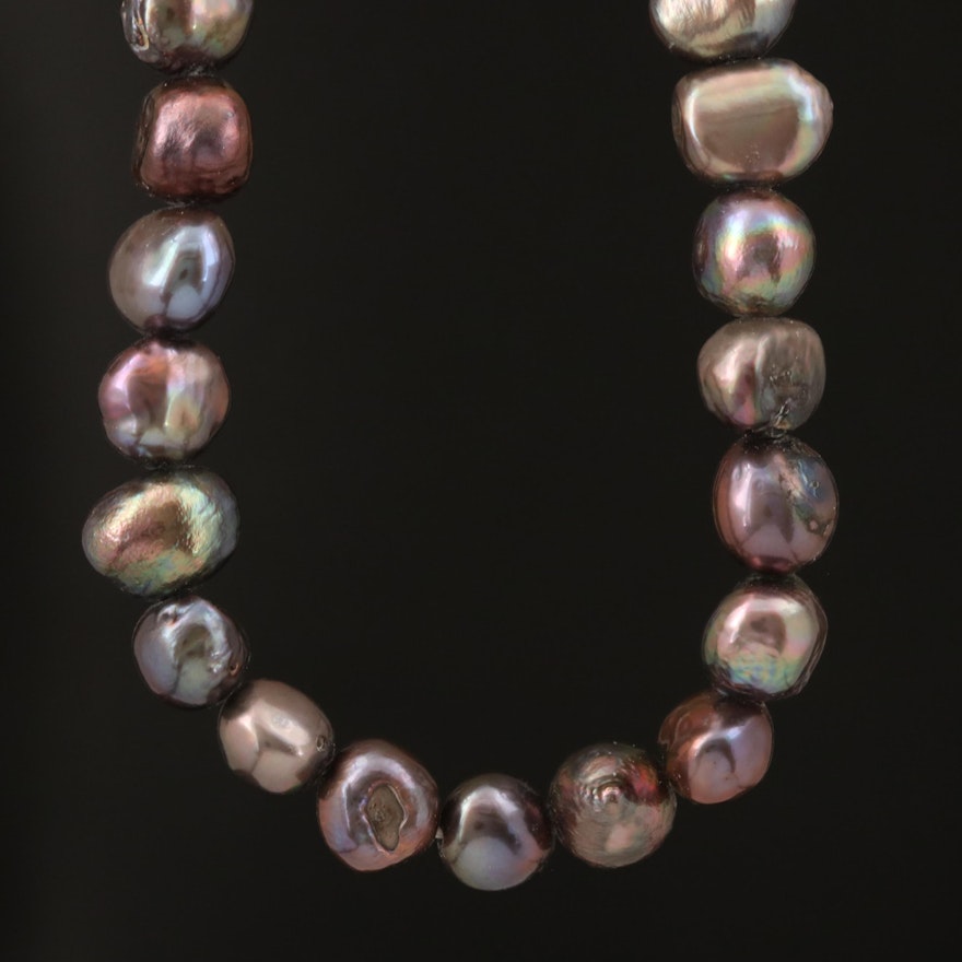 Opera Length Baroque Pearl Endless Necklace