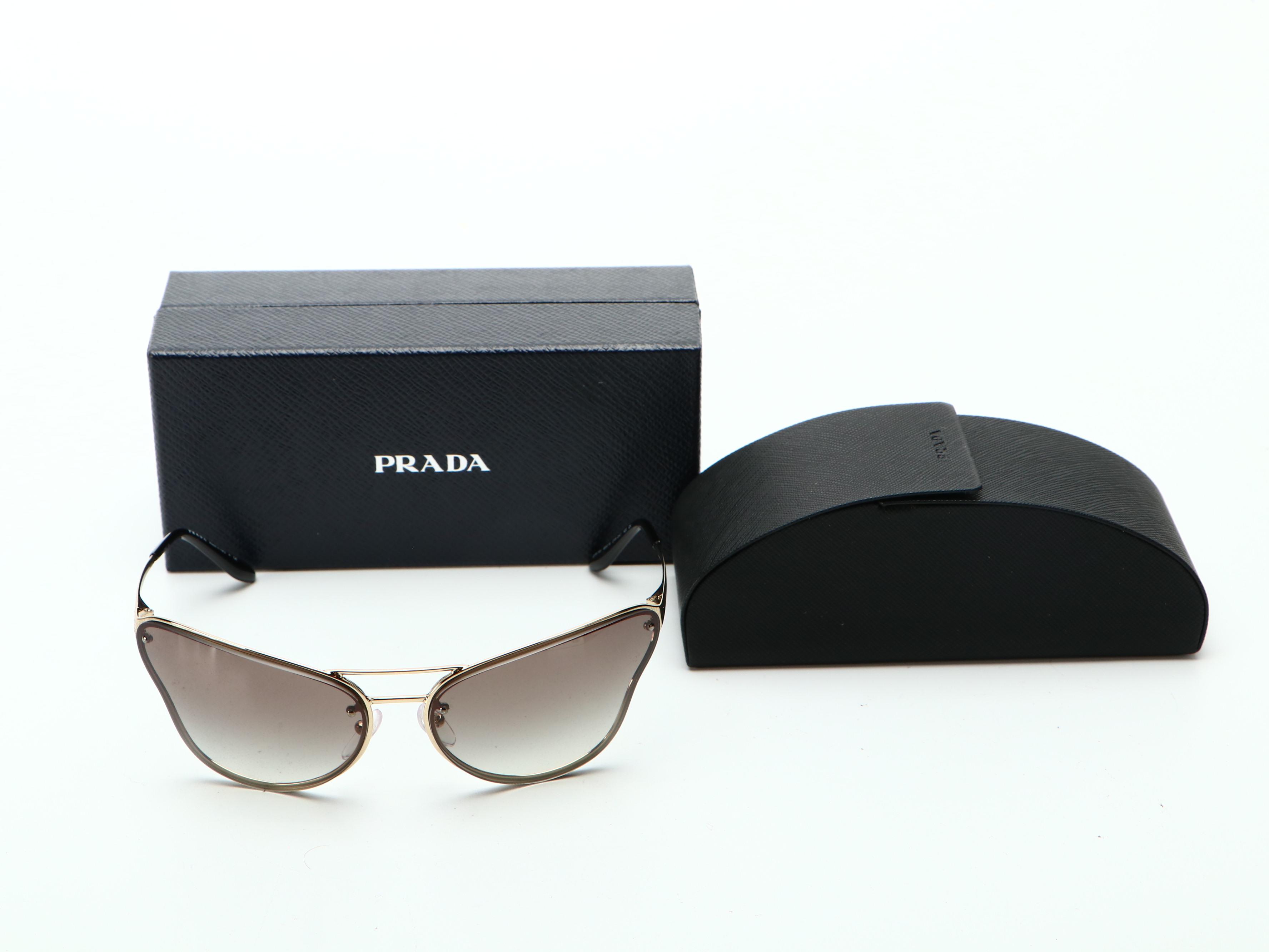 Prada SPR74V Butterfly Sunglasses with Box and Case