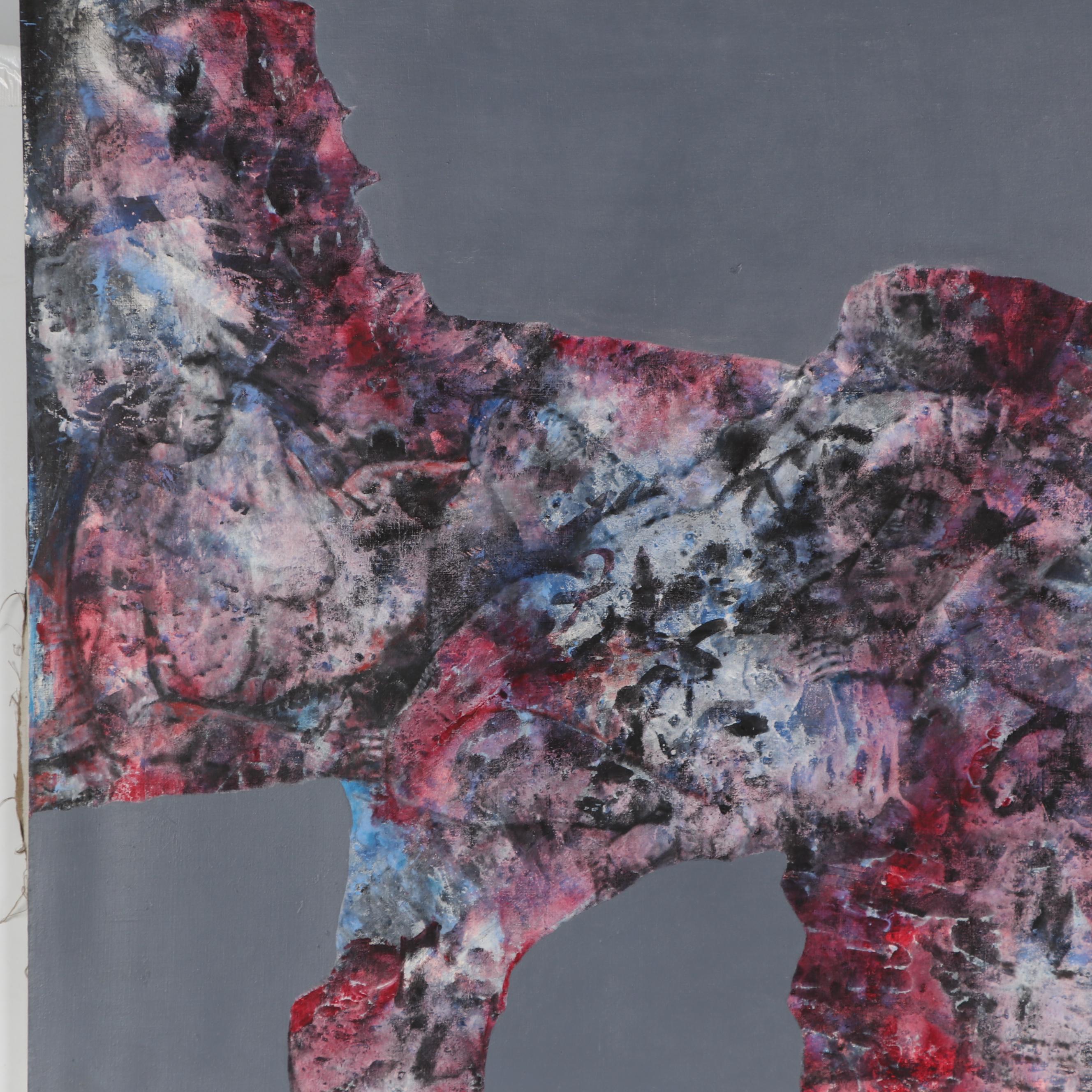 Don Stacy Abstract Oil Painting