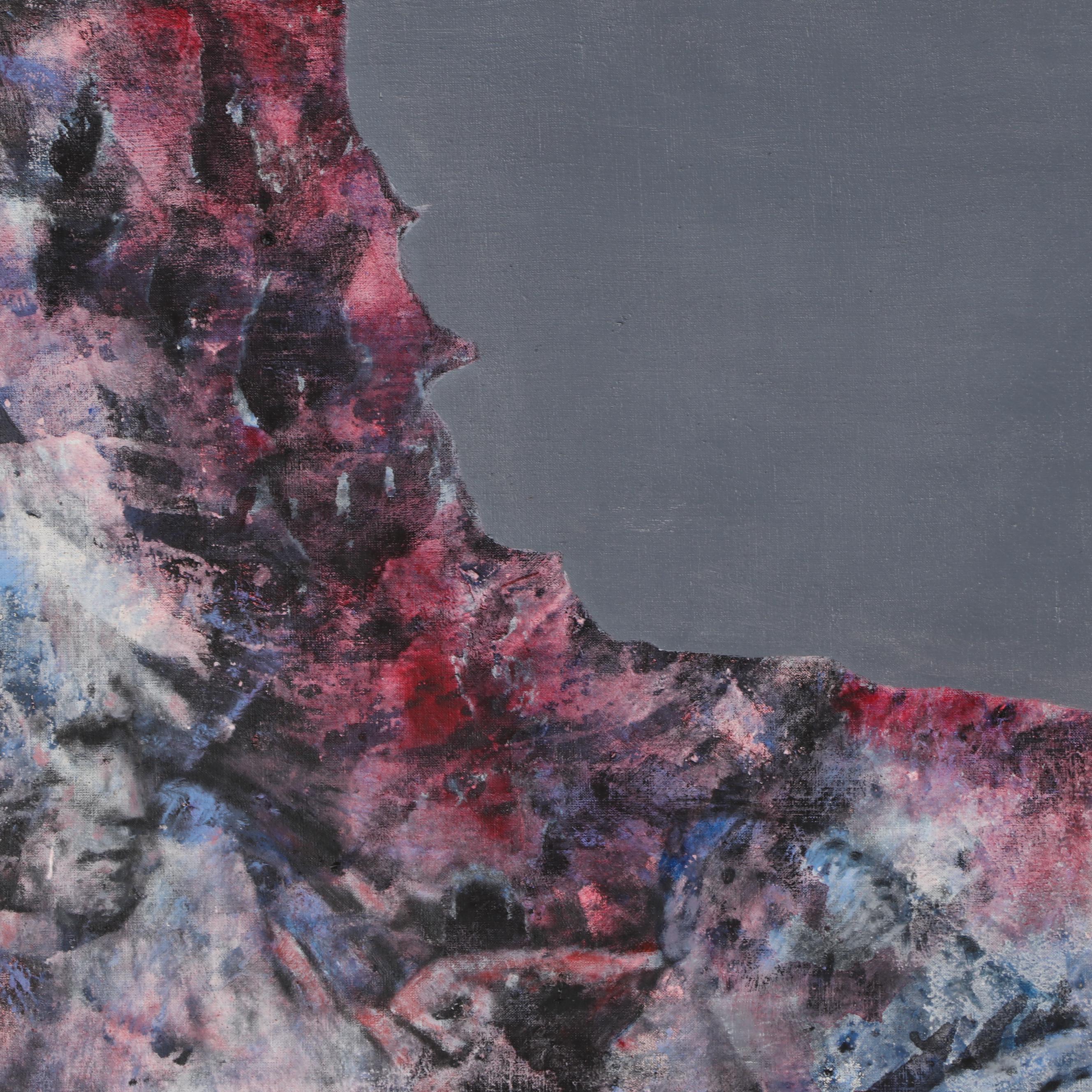 Don Stacy Abstract Oil Painting