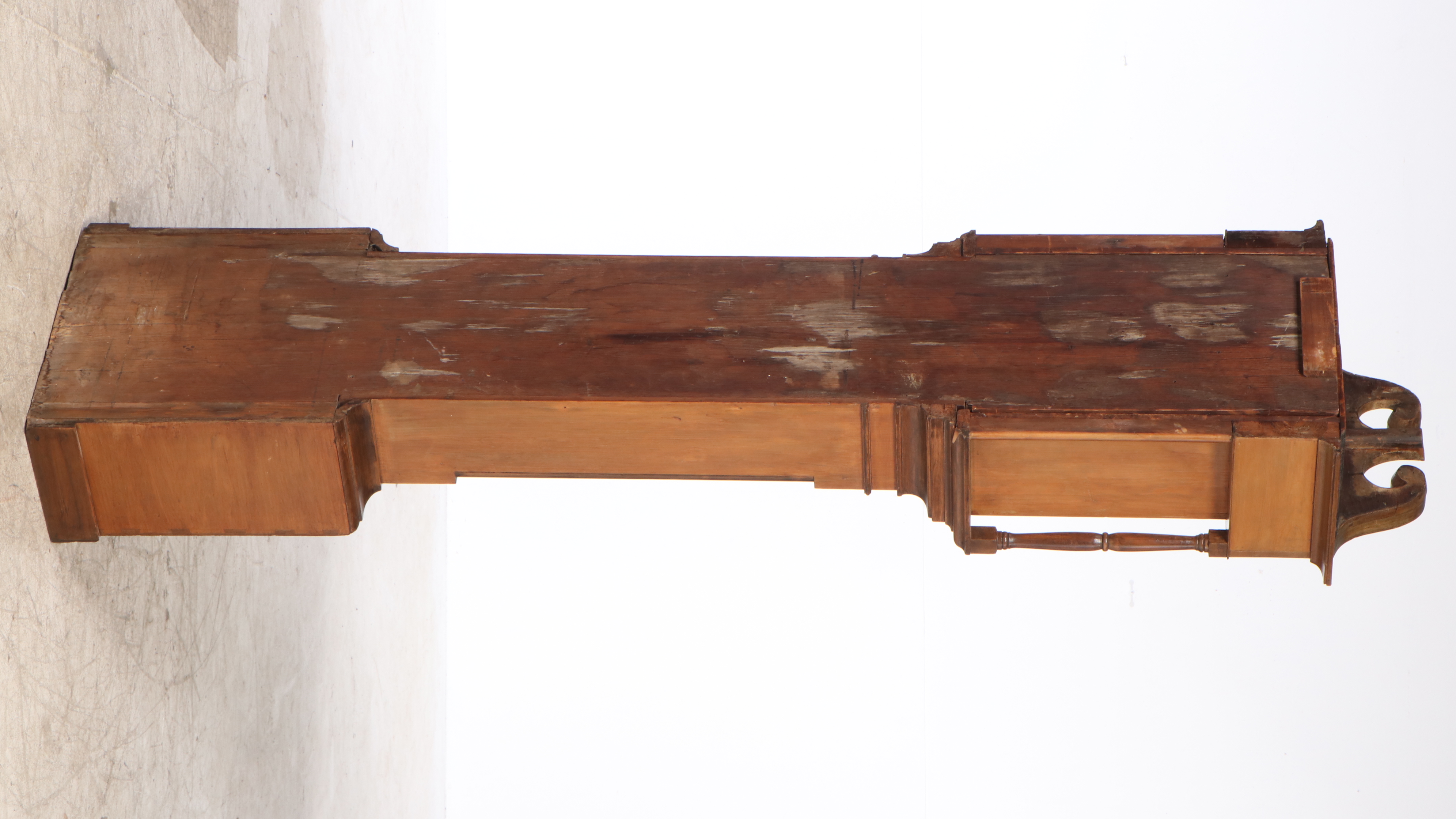 Edmund Parry of Llandilo Pine Long Case Clock, Early to Mid 19th Century