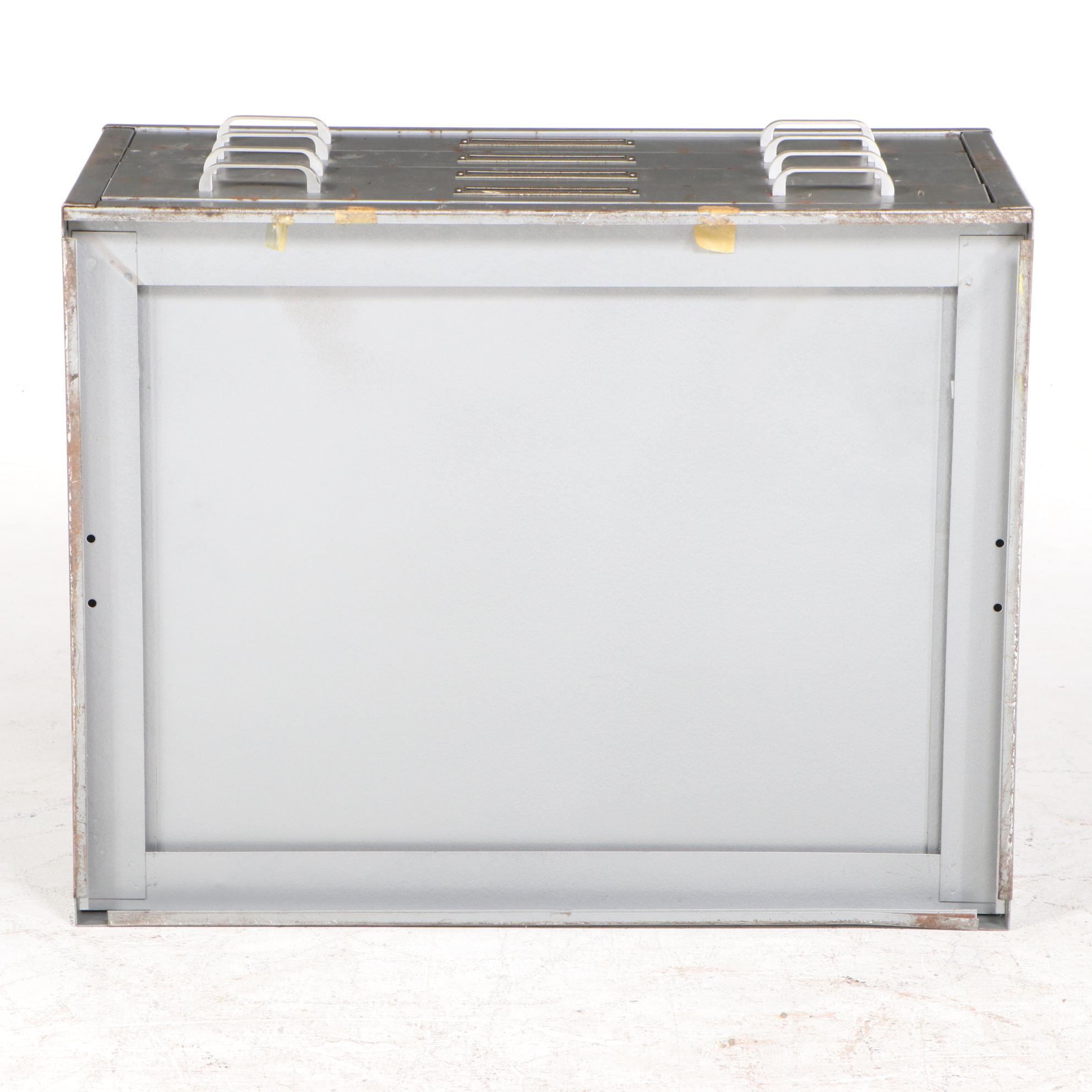 Steel Four Drawer Flat File Cabinet