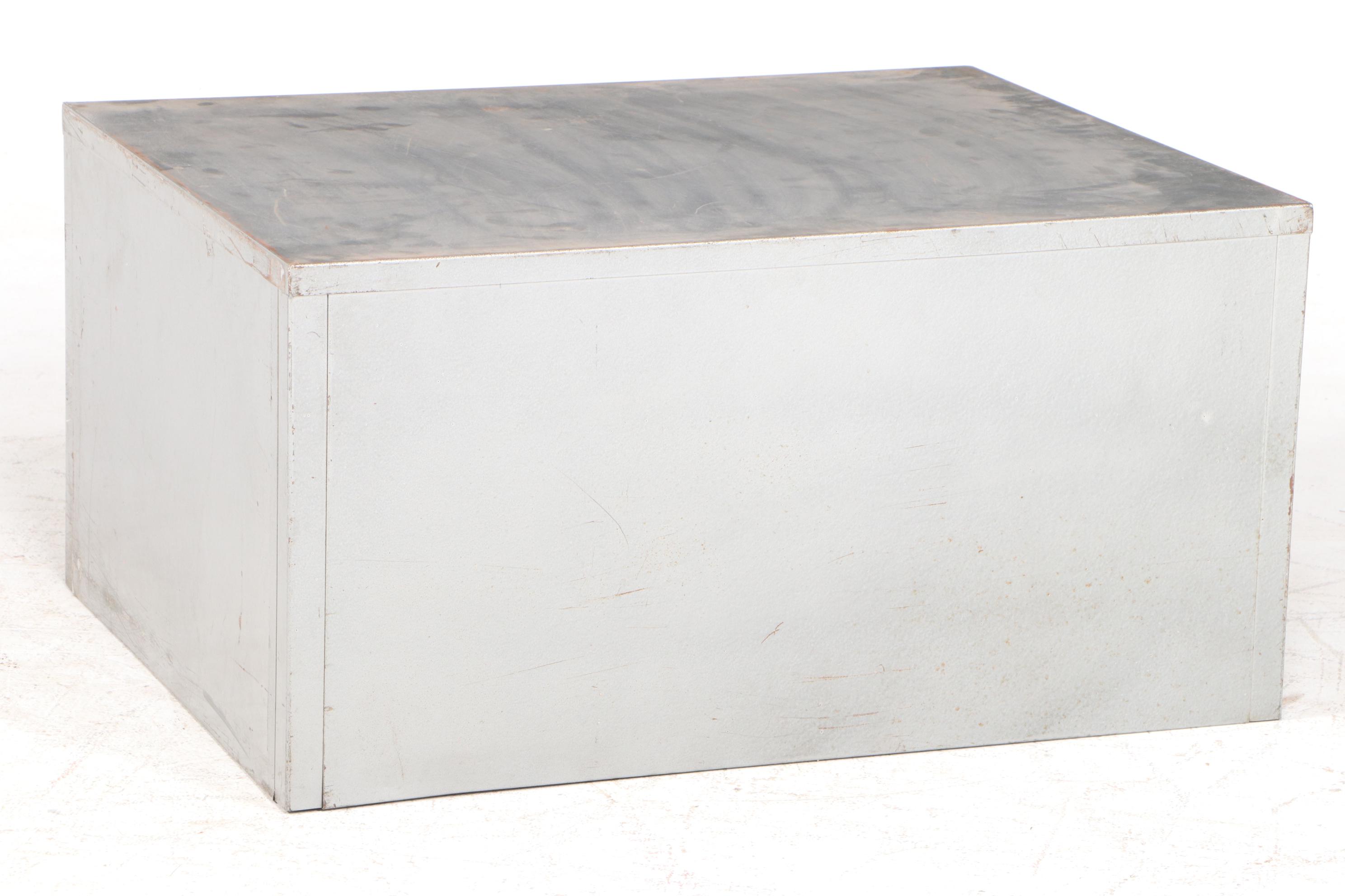 Steel Four Drawer Flat File Cabinet