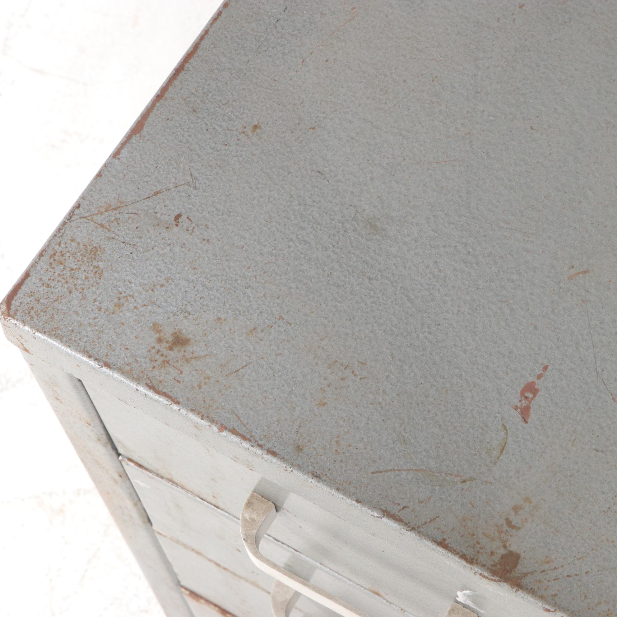 Steel Four Drawer Flat File Cabinet