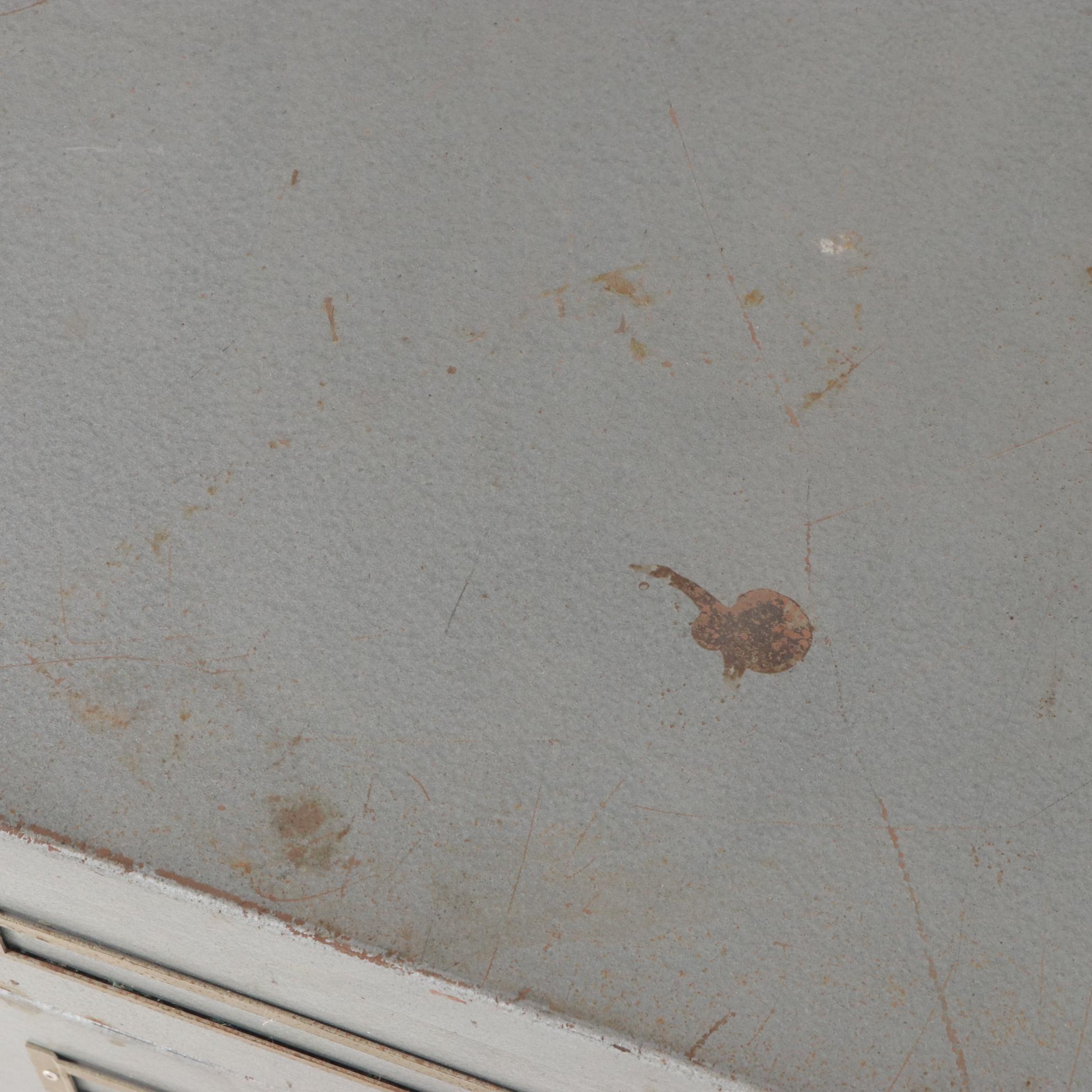 Steel Four Drawer Flat File Cabinet