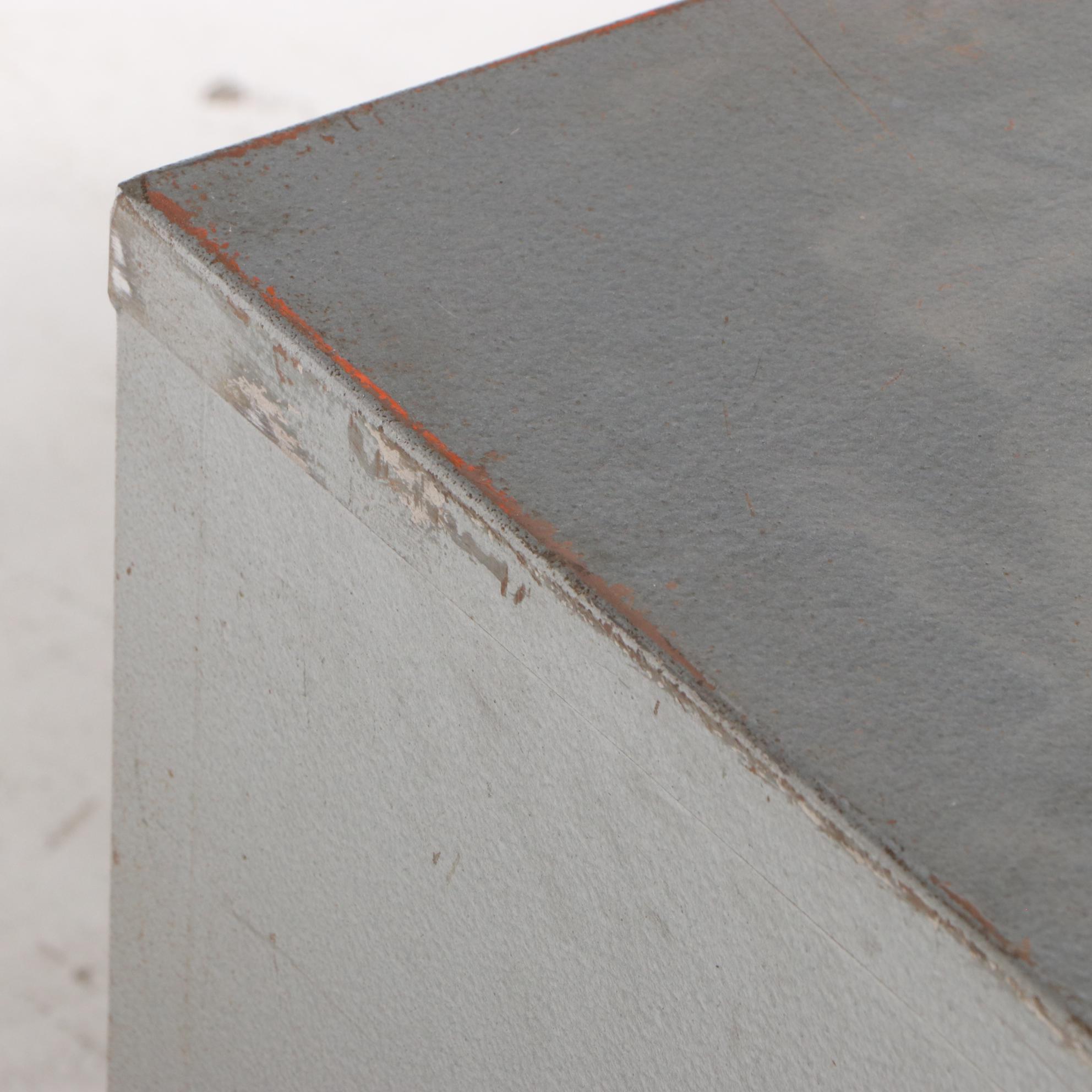 Steel Four Drawer Flat File Cabinet