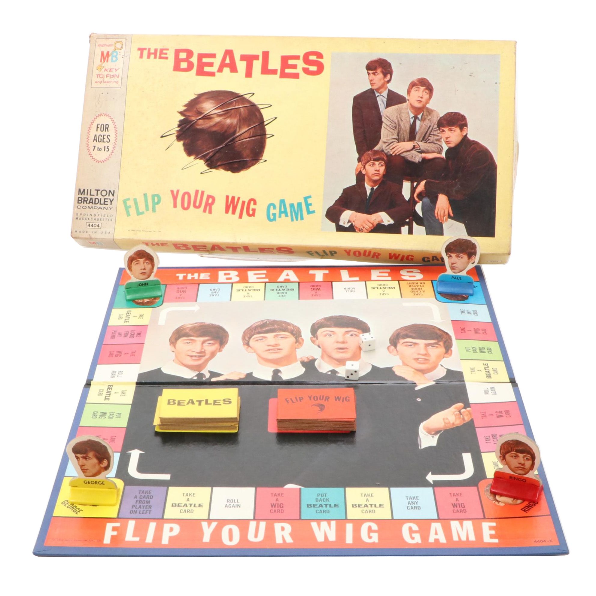 The Beatles "Flip Your Wig" Board Game