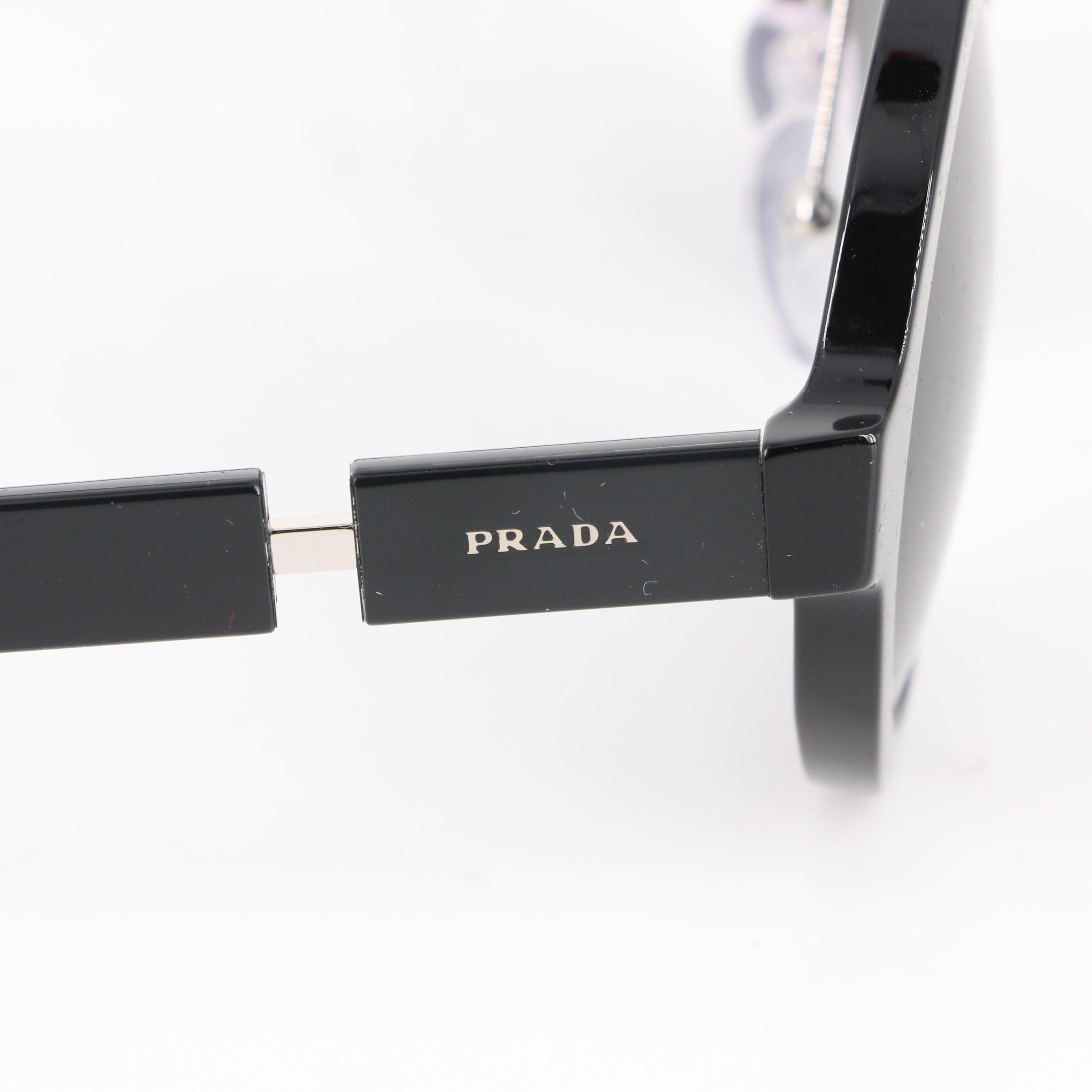 Prada SPR 10X Round Sunglasses with Case