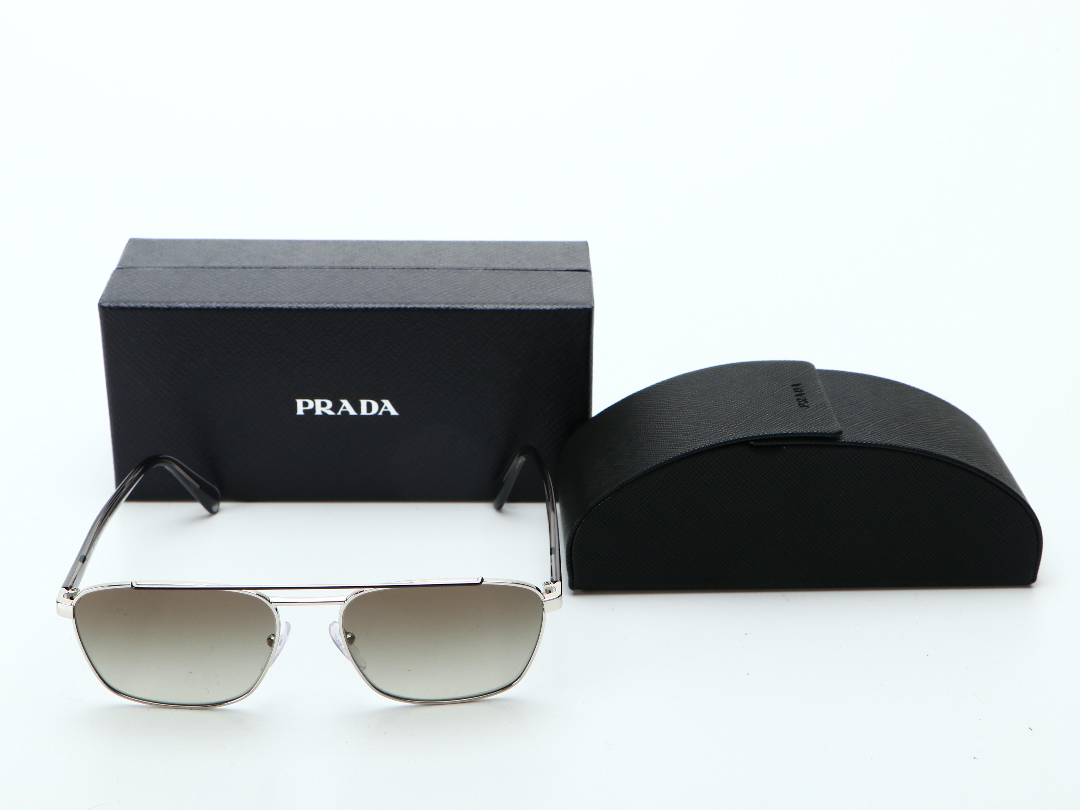 Prada SPR61U Avio Sunglasses with Case and Box