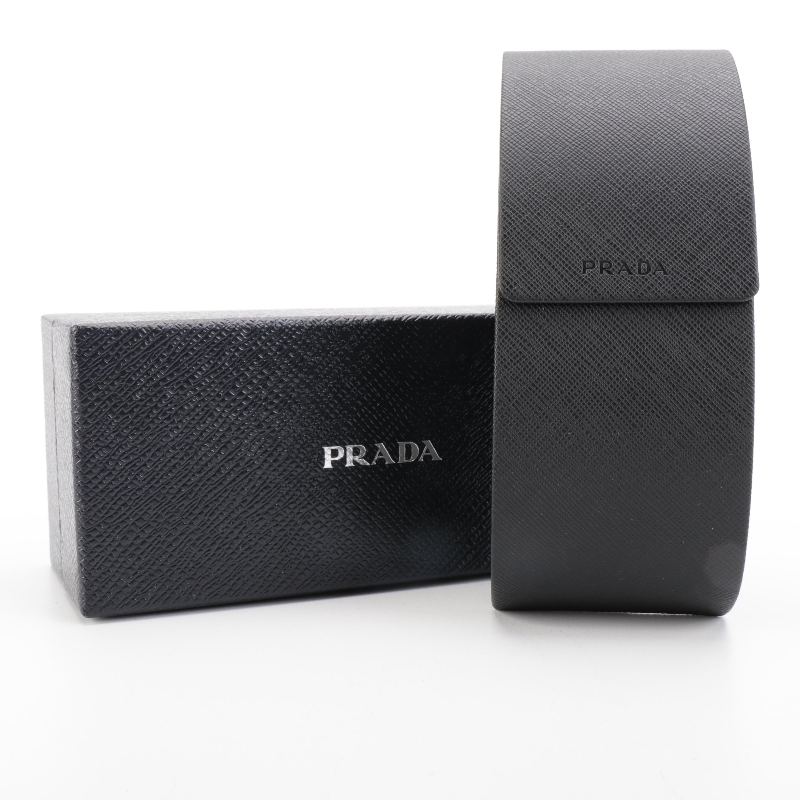 Prada SPR63X Aviator Sunglasses with Case