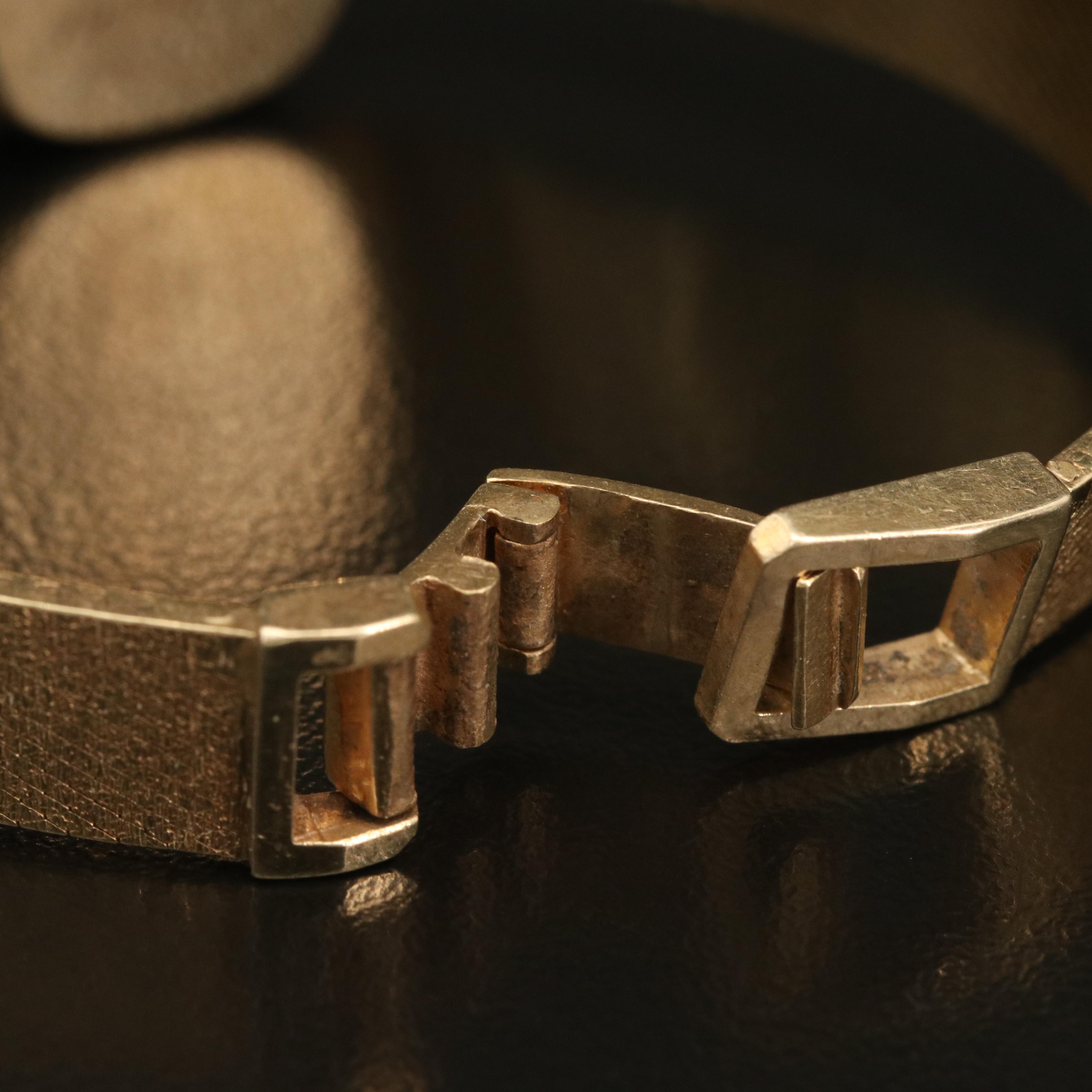 14K Rolex Stem Wind Watch, Circa 1976