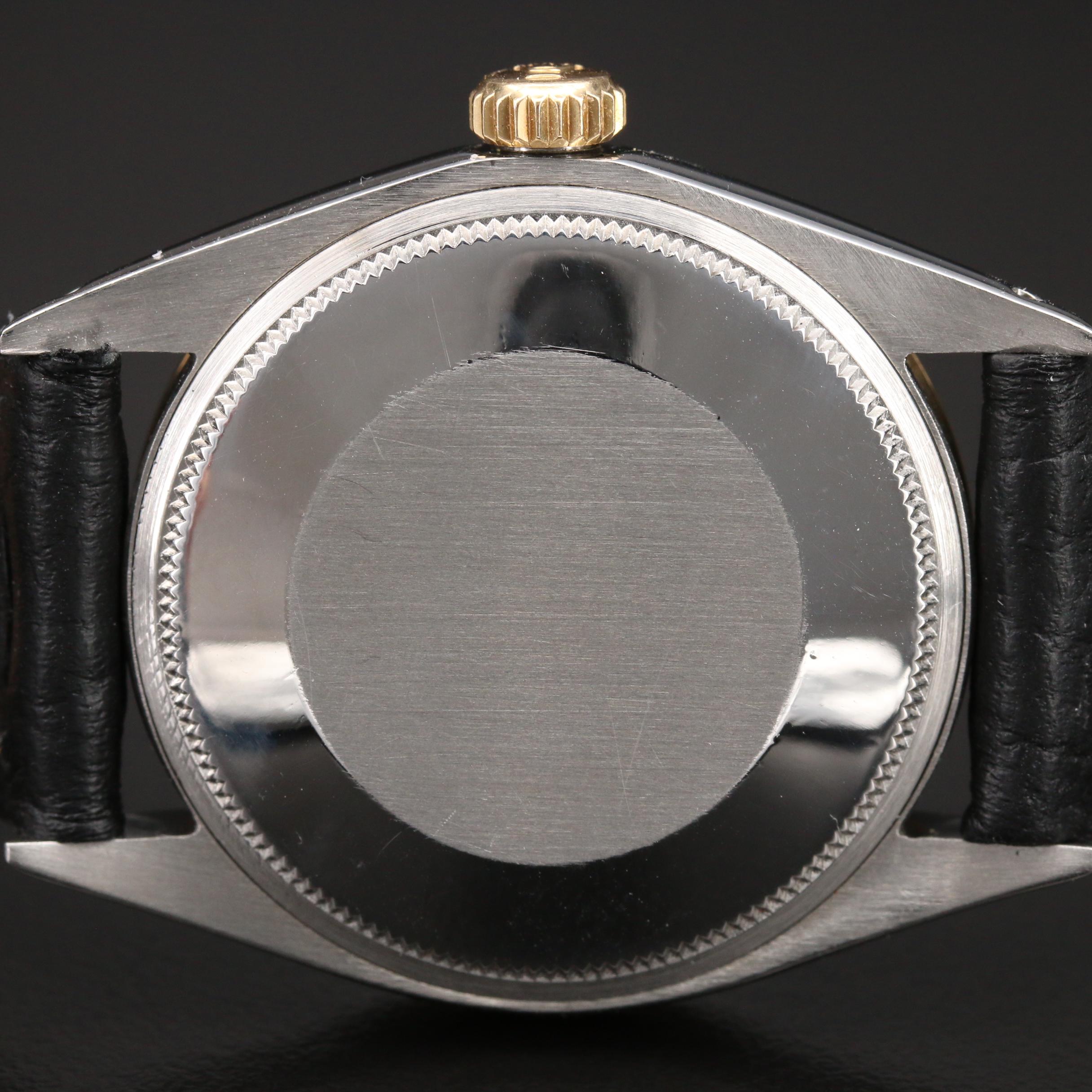 1970 Rolex Oyster Perpetual Date 18K Gold and Stainless Steel Watch