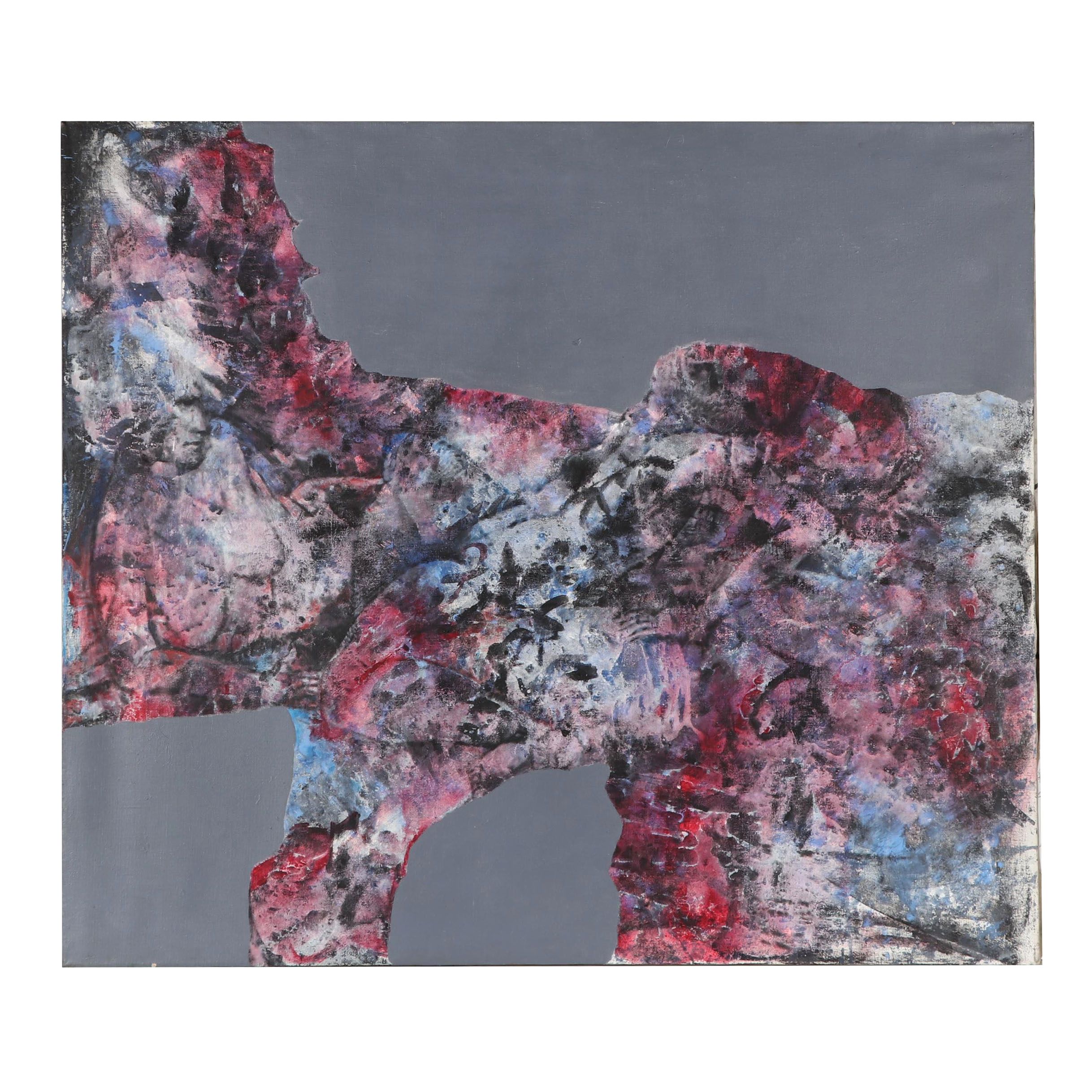 Don Stacy Abstract Oil Painting