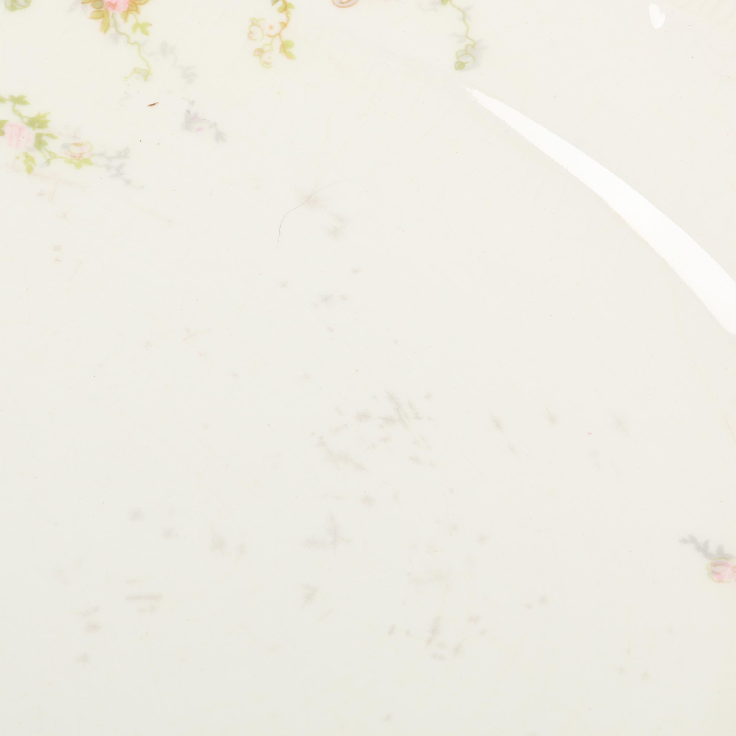 Pope Gosser "Jean" Porcelain Dinnerware with Johnson Bros Tureen