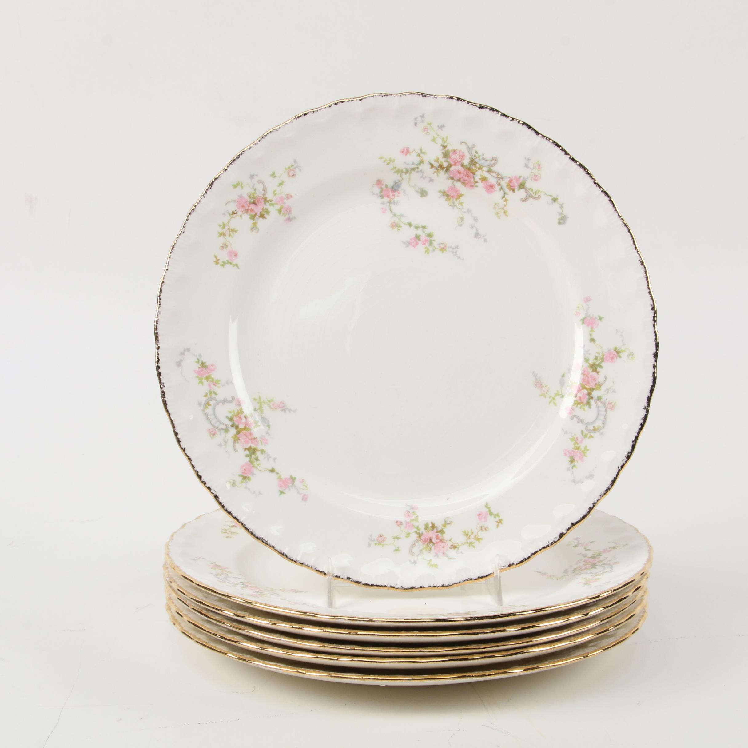 Pope Gosser "Jean" Porcelain Dinnerware with Johnson Bros Tureen