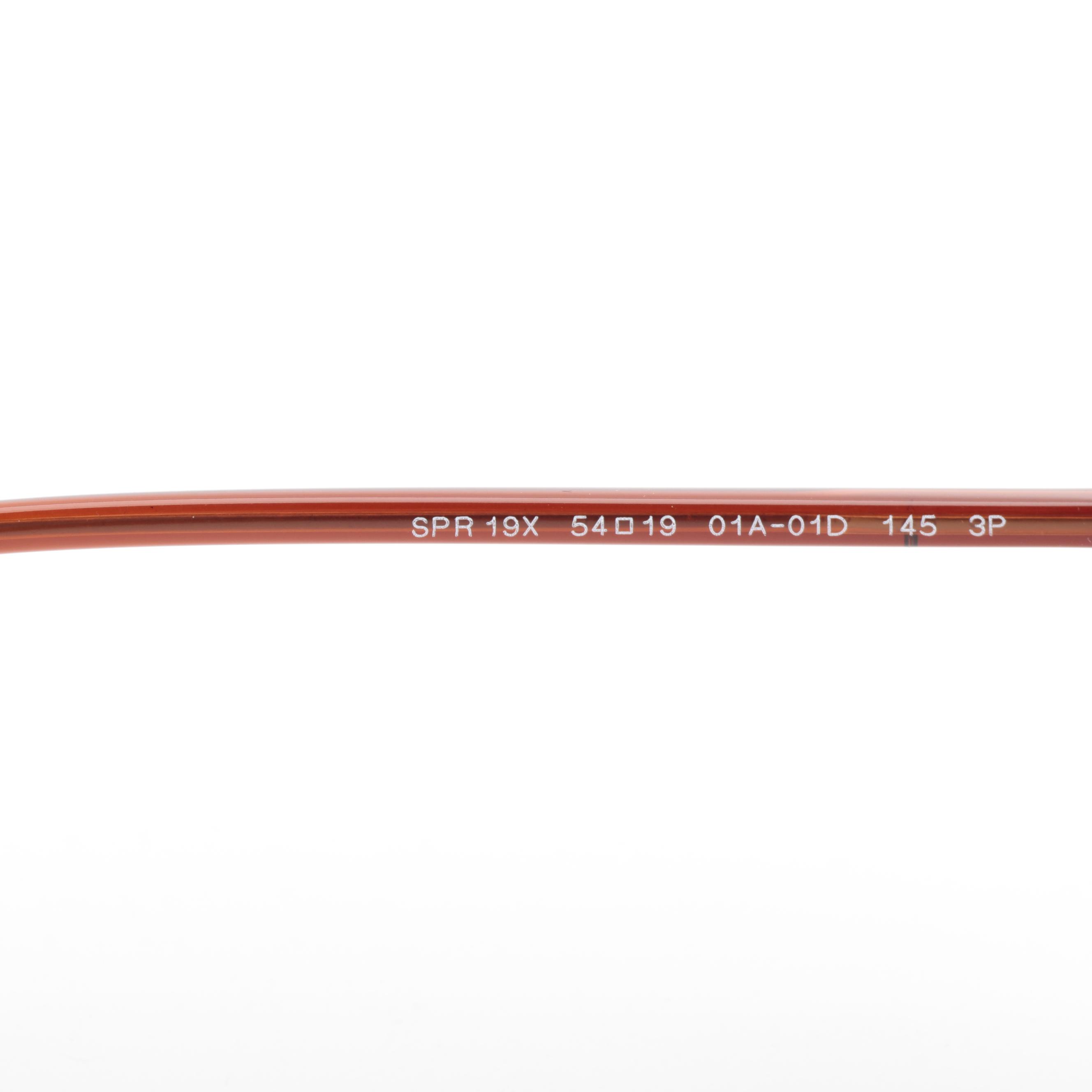 Prada SPR19X Square Havana/Brown Polarized Lens Sunglasses with Case and Box