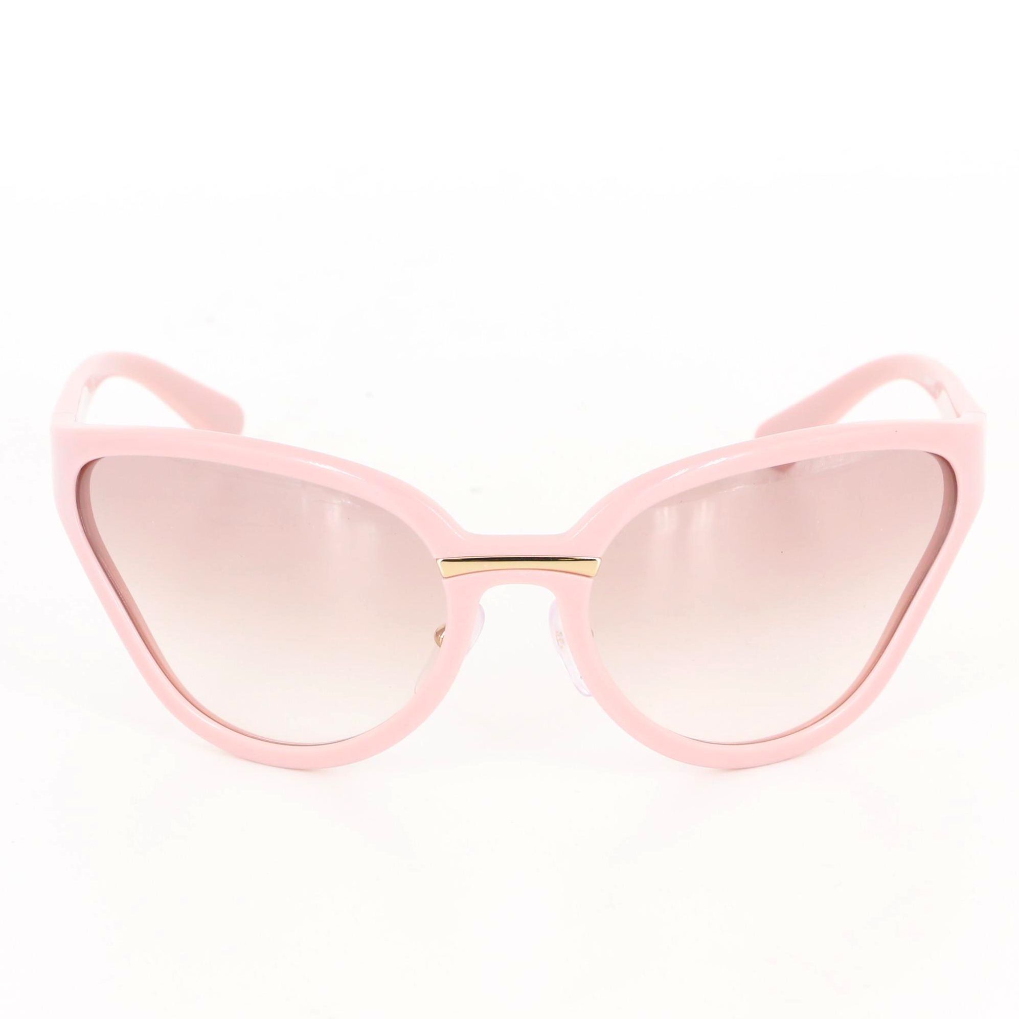 Prada Catwalk Pink SPR 22V Sunglasses with Light Ombré Lenses and Includes Box