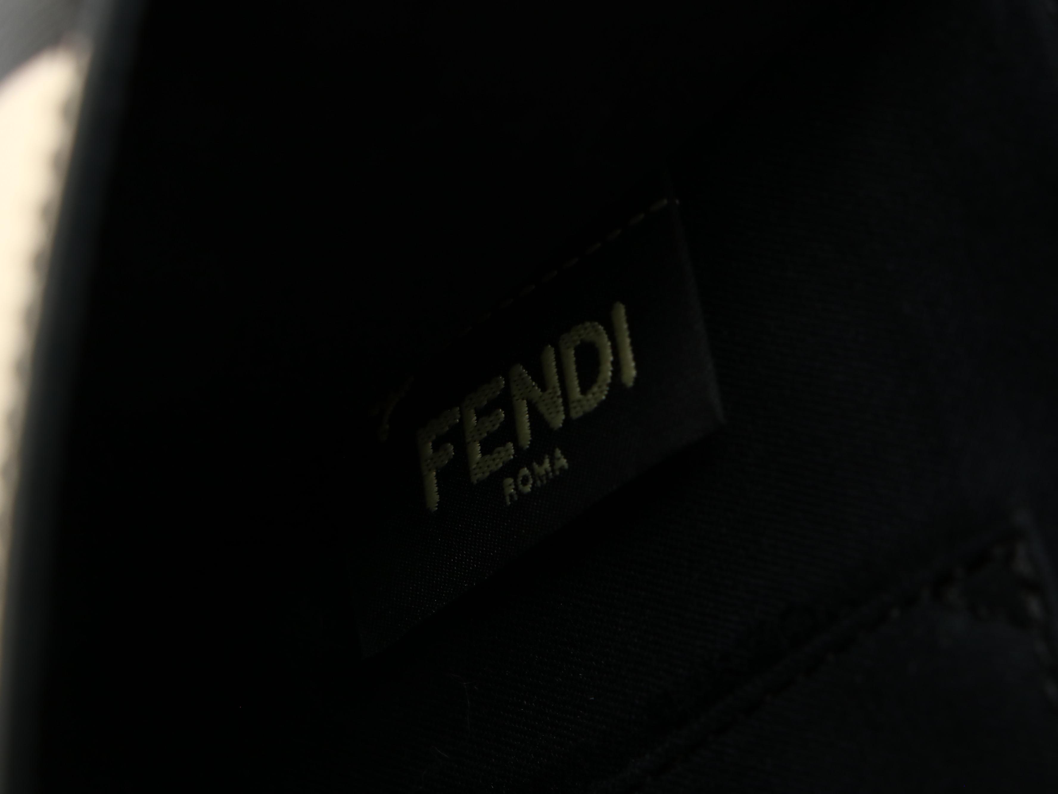 Fendi Small Monster Demi Jour Bag with Detachable Shoulder Strap