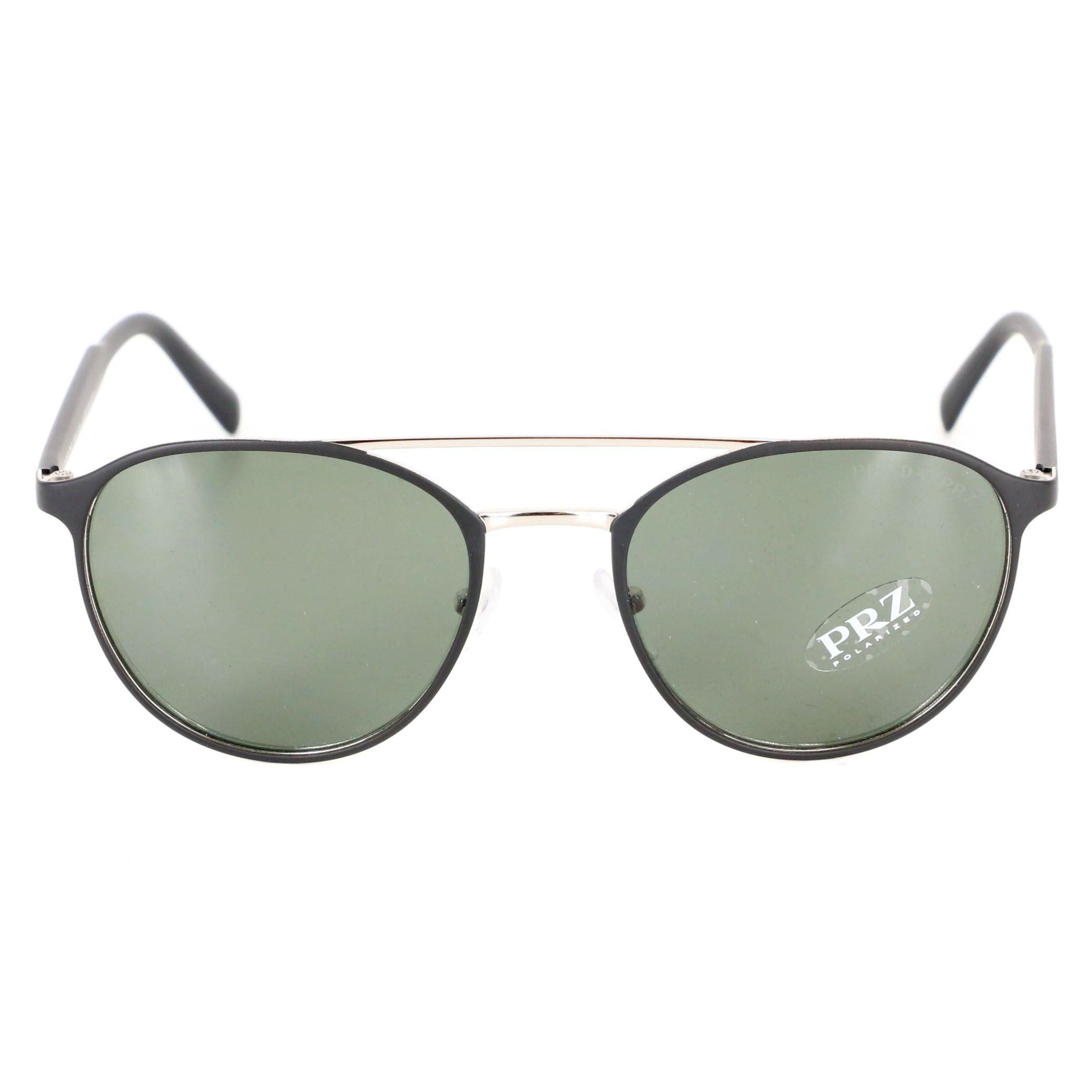 Prada SPR62T Polarized Round Sunglasses with Case and Box