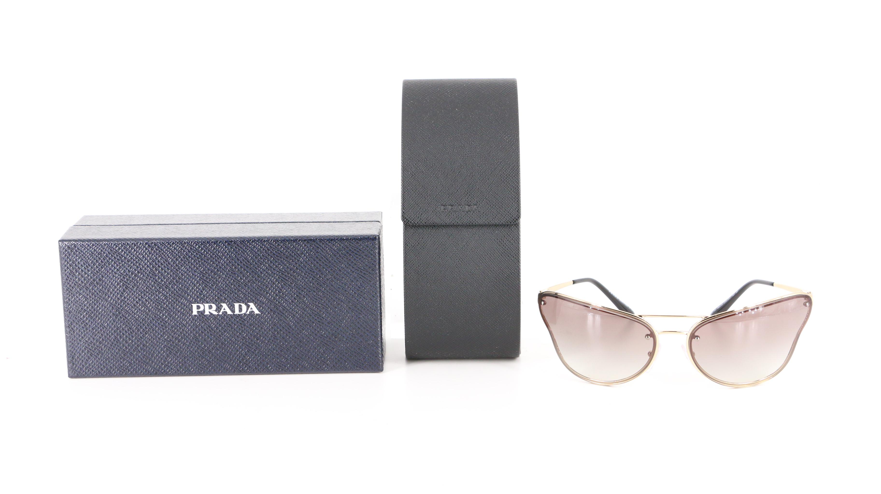 Prada SPR74V Butterfly Sunglasses with Box and Case