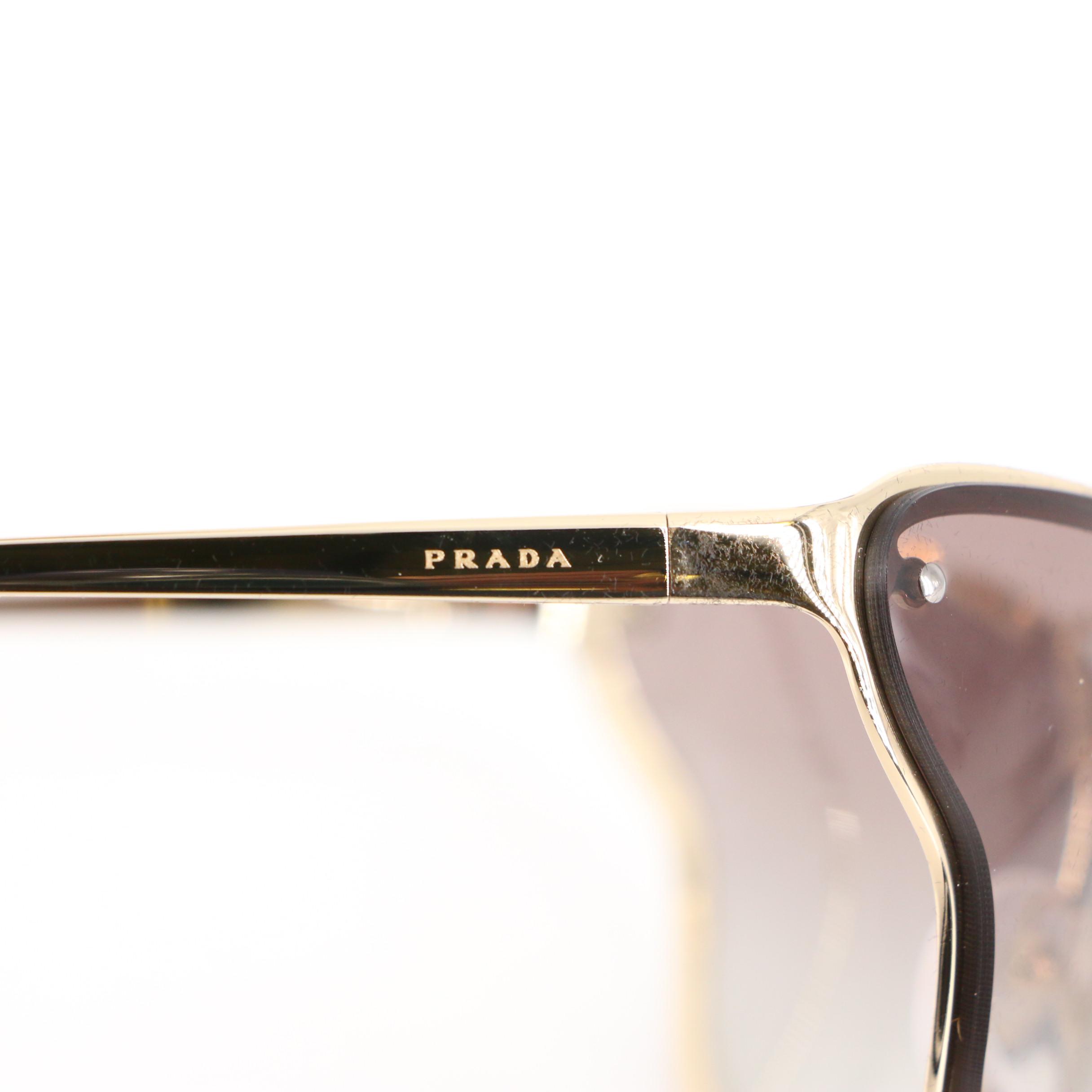 Prada SPR74V Butterfly Sunglasses with Box and Case