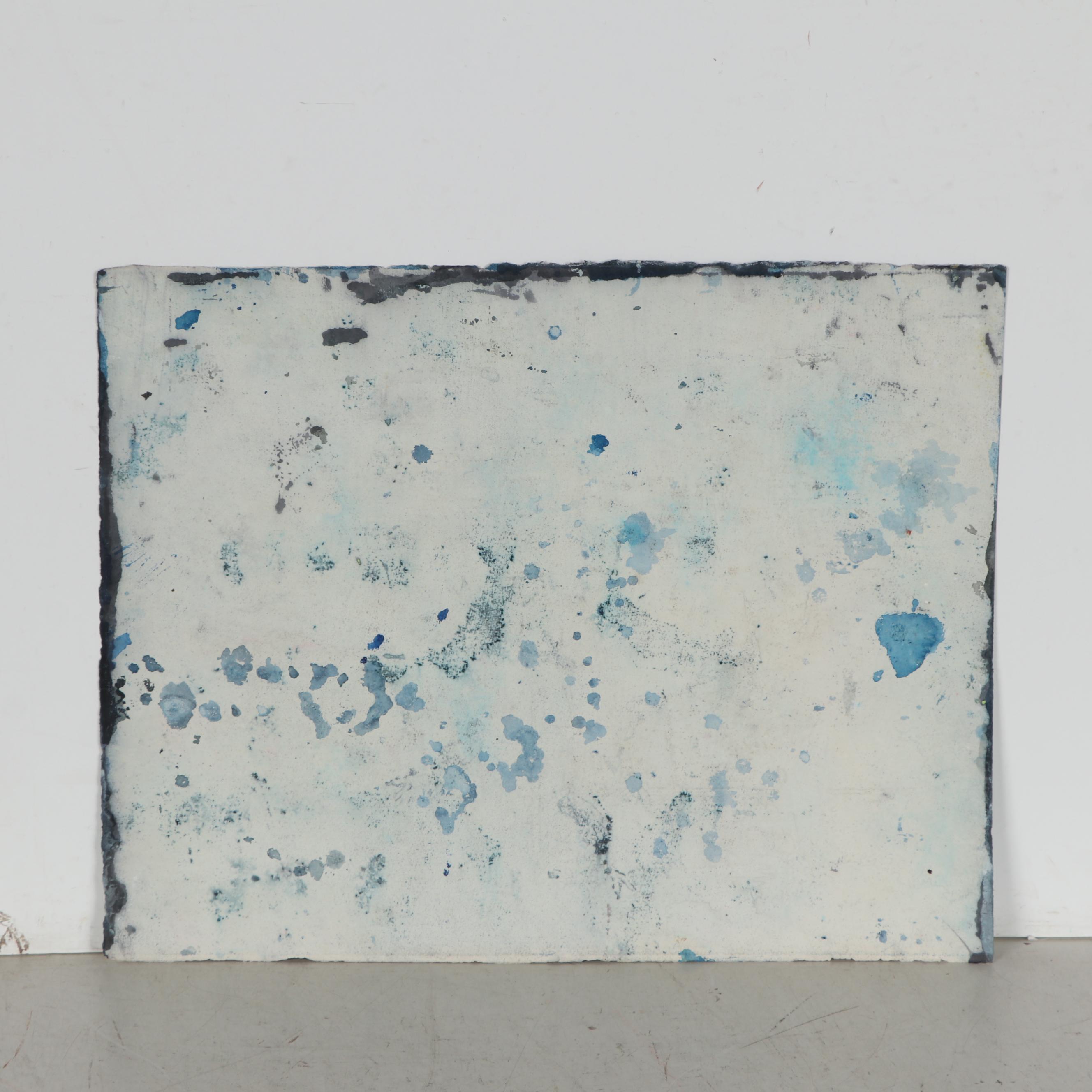 Walter Sorge Abstract Watercolor Painting