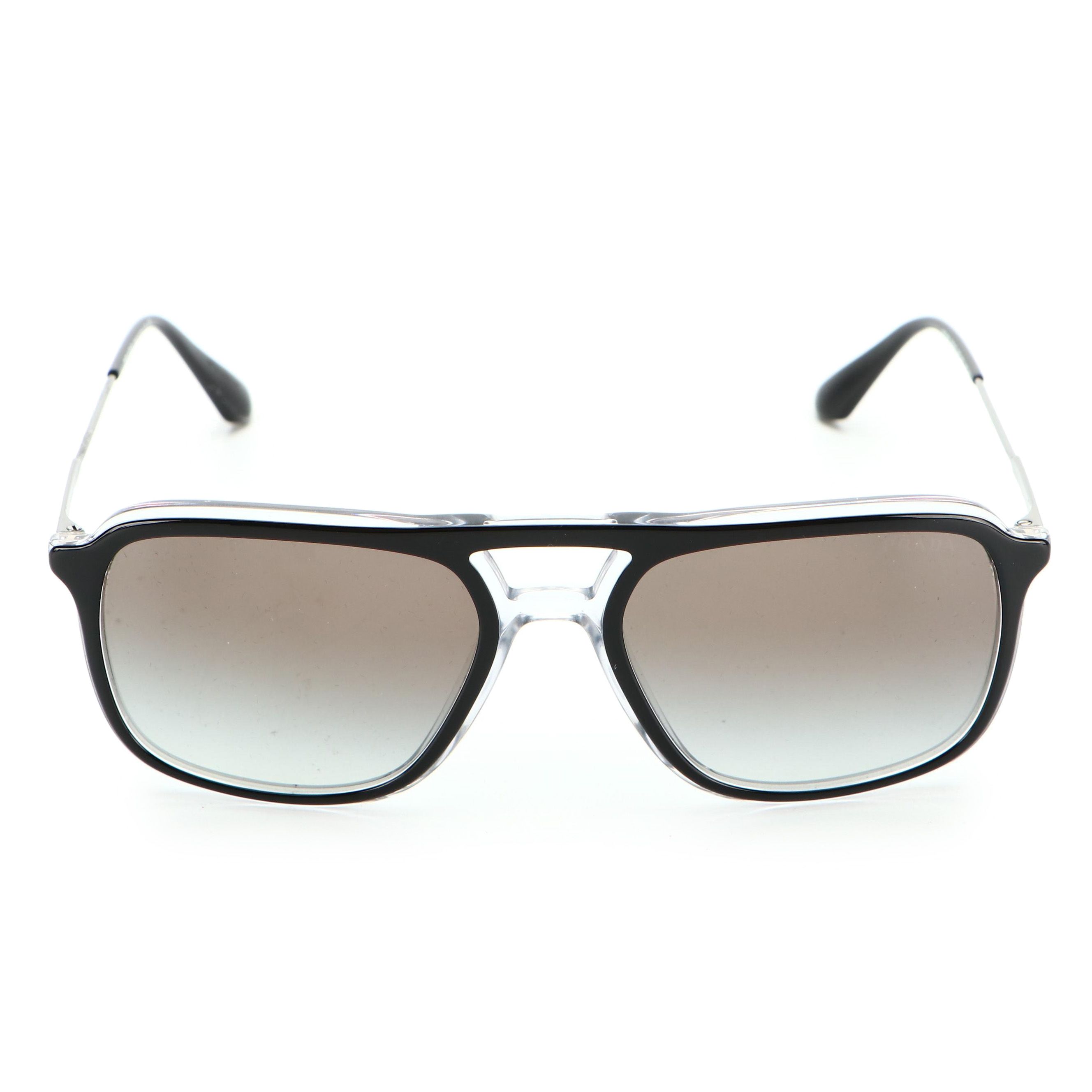 Prada SPR06V Aviator Sunglasses with Case and Box