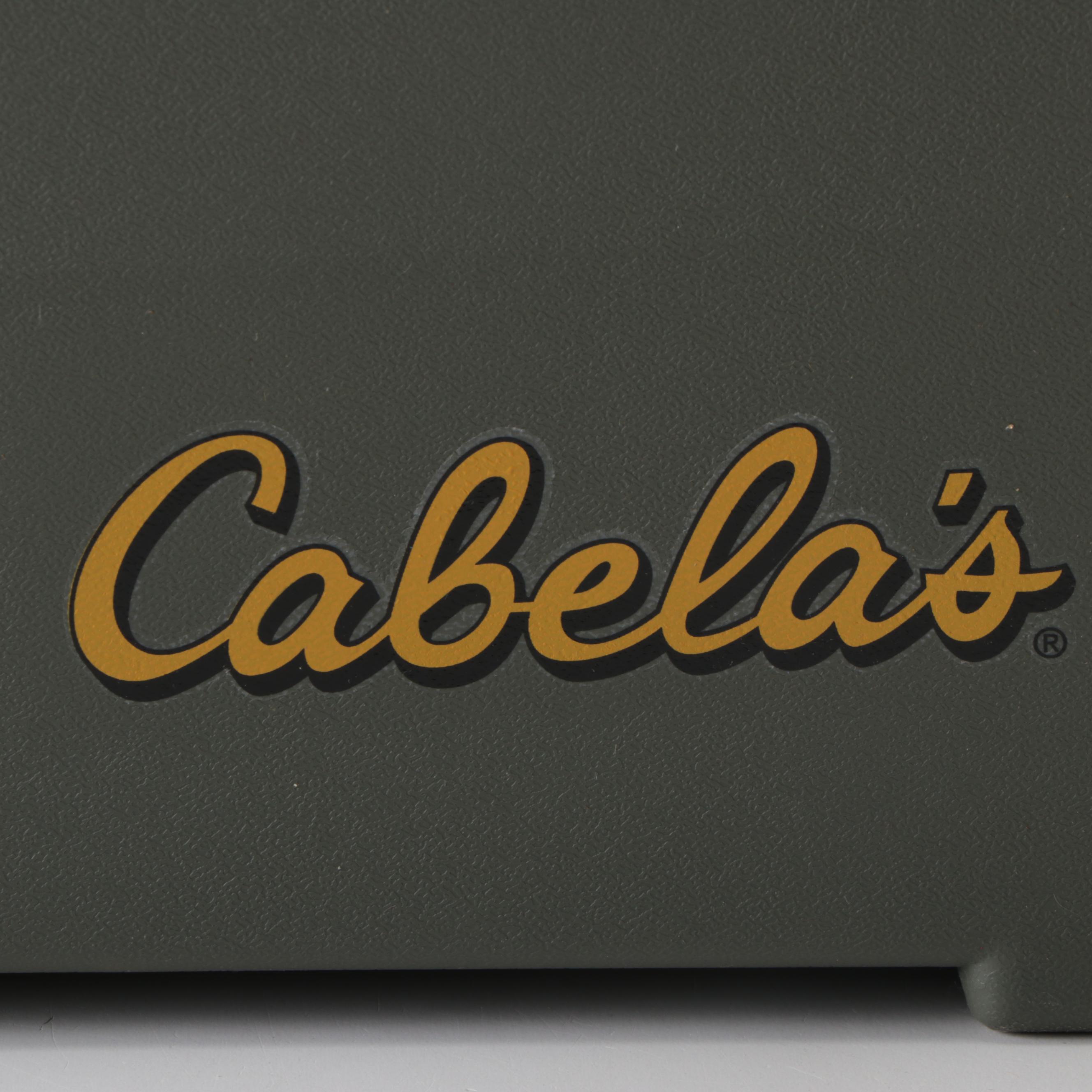 Cabela's Dry Storage Ammo Can with Lyman Powder Scale, Case Trimmer, and More