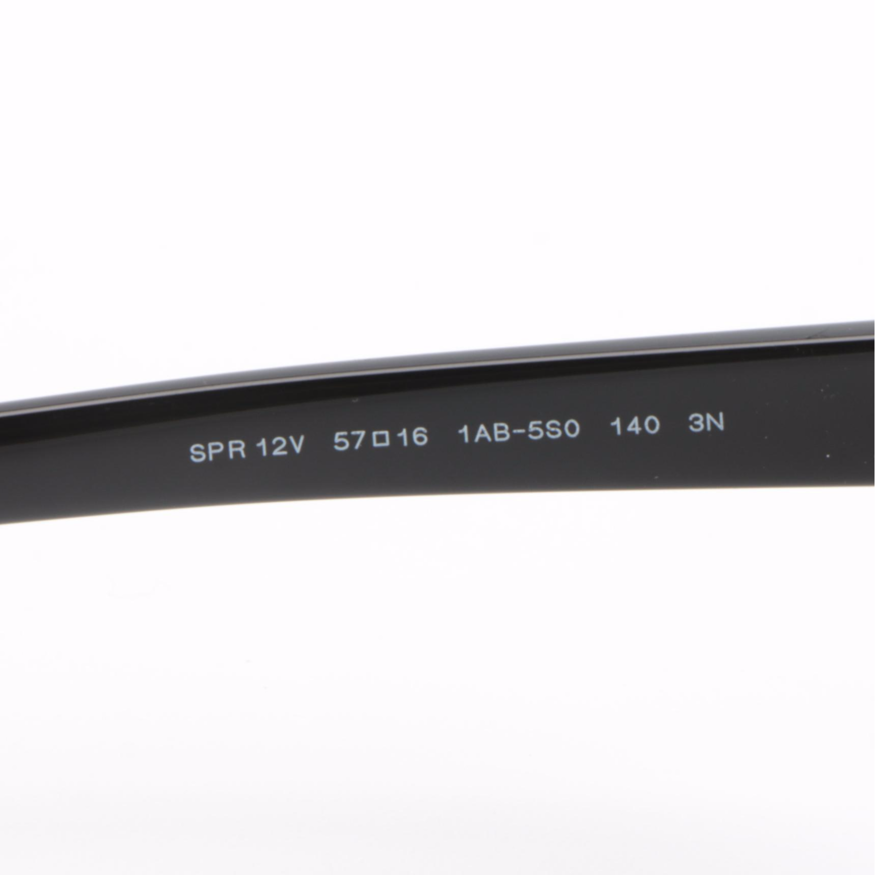 Prada SPR12V Modified Cat Eye Sunglasses in Black with Case