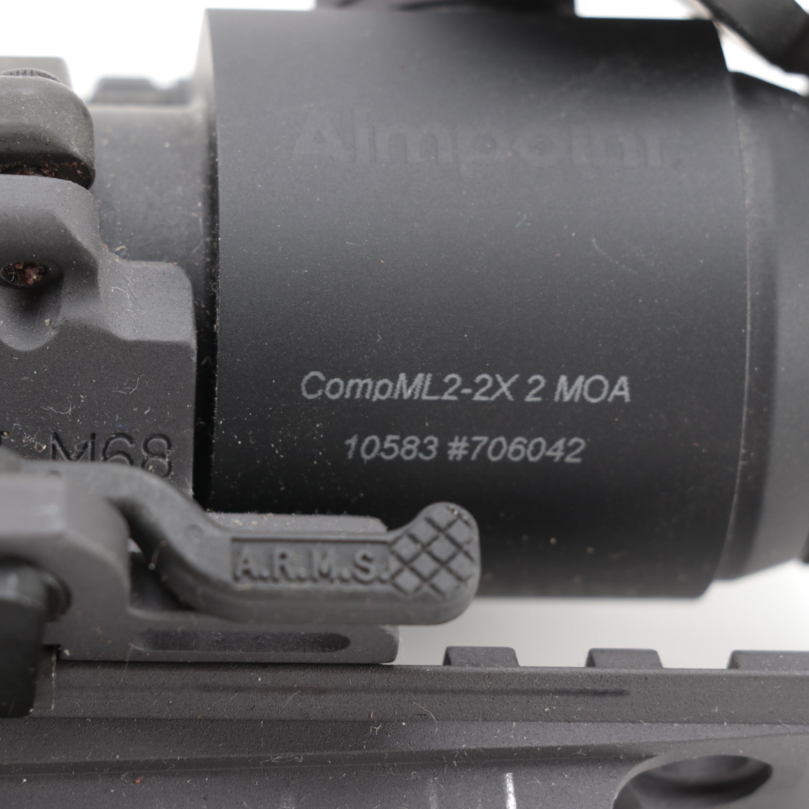 Aimpoint Comp ML2-2X Red Dot Scope with AR-10 Scope mount