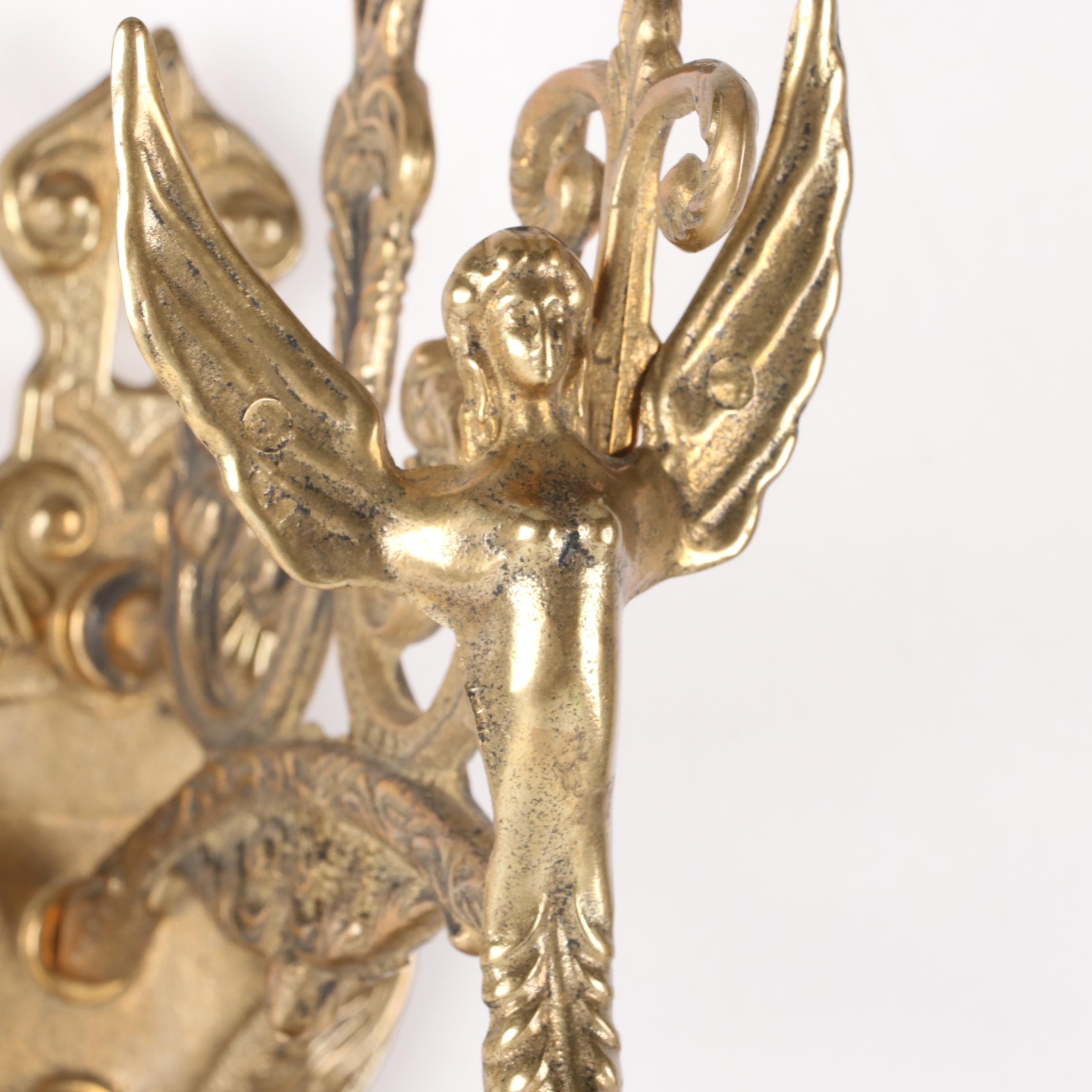 Gothic Style Brass "Qui Me Tangit, Vocem Meam Audit" Monastery Bell