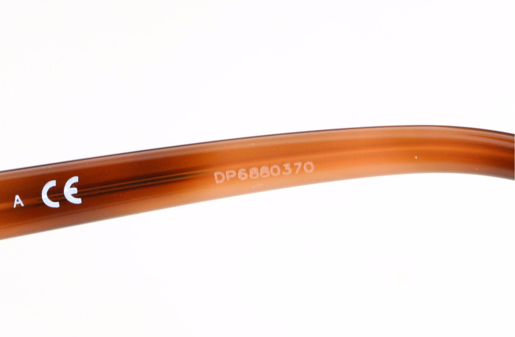 Prada SPR56T Horn-Rimmed Sunglasses in Beige with Case