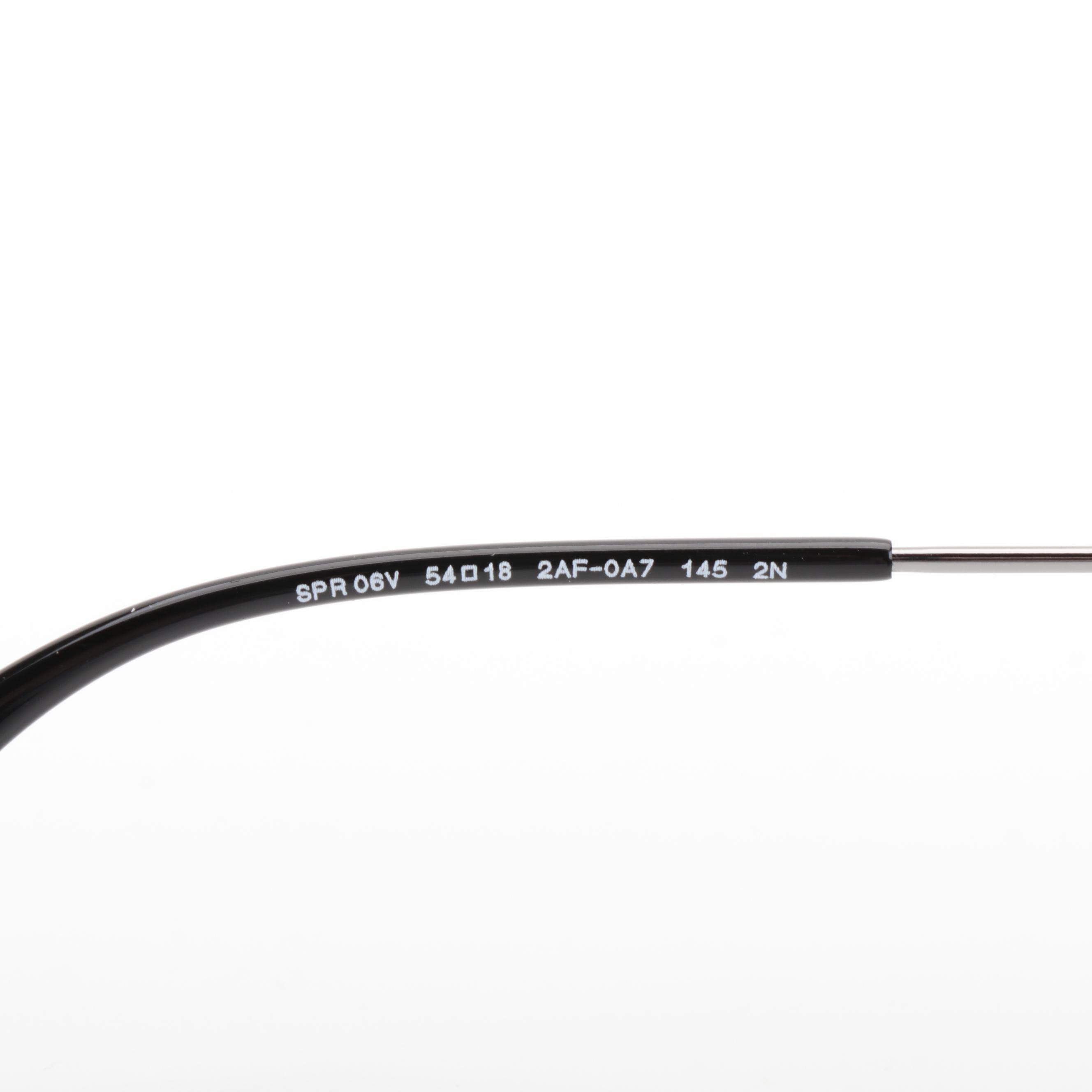 Prada SPR06V Square Avio Sunglasses with Case and Box