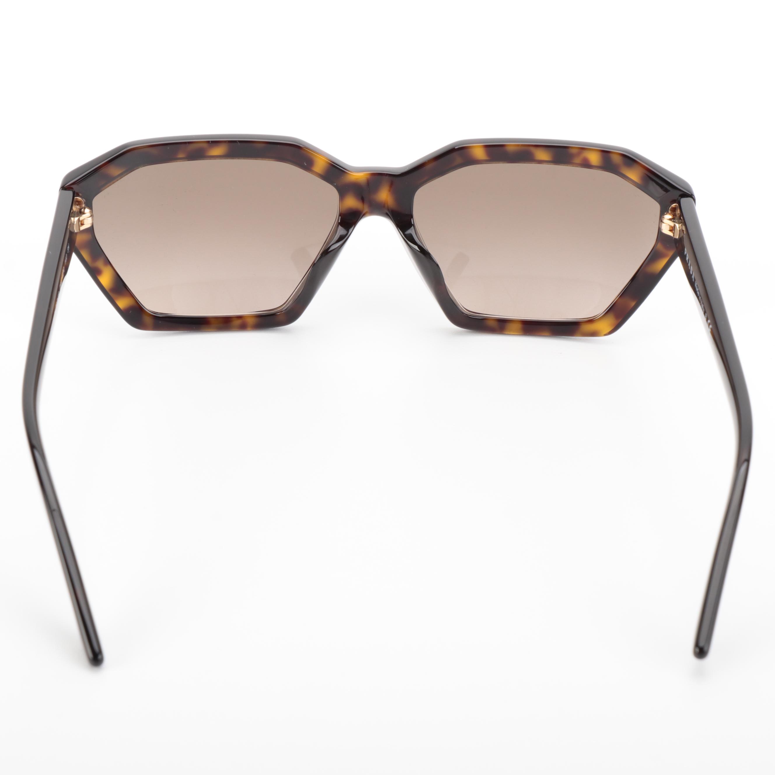 Prada SPR 03V Dark Havana Disguise Sunglasses with Case and Box