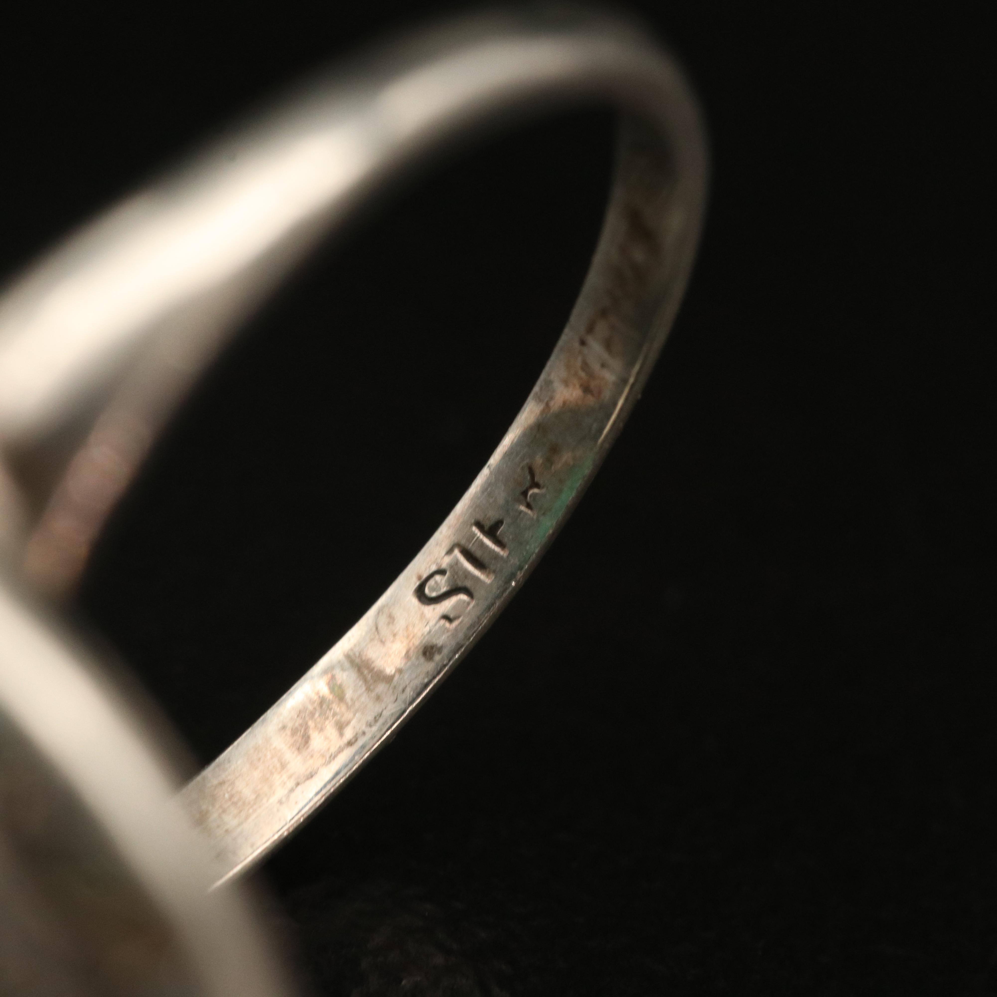 Vintage Sterling Marcasite Halo Rings with Chalcedony and Shell Cameo