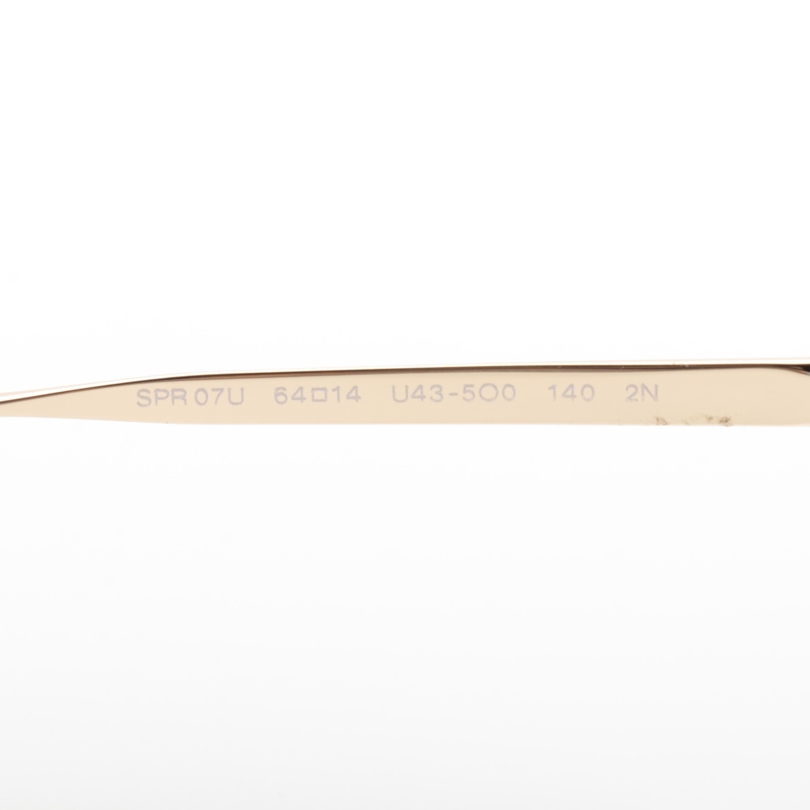 Prada SPR07U Cat Eye Sunglasses with Case and Box