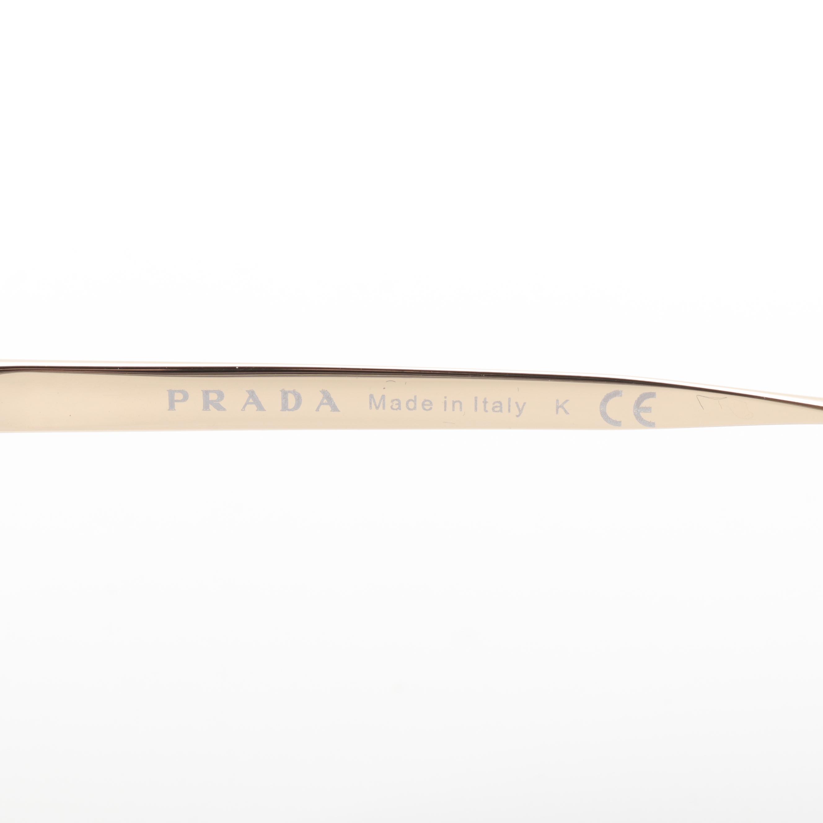 Prada SPR07U Cat Eye Sunglasses with Case and Box