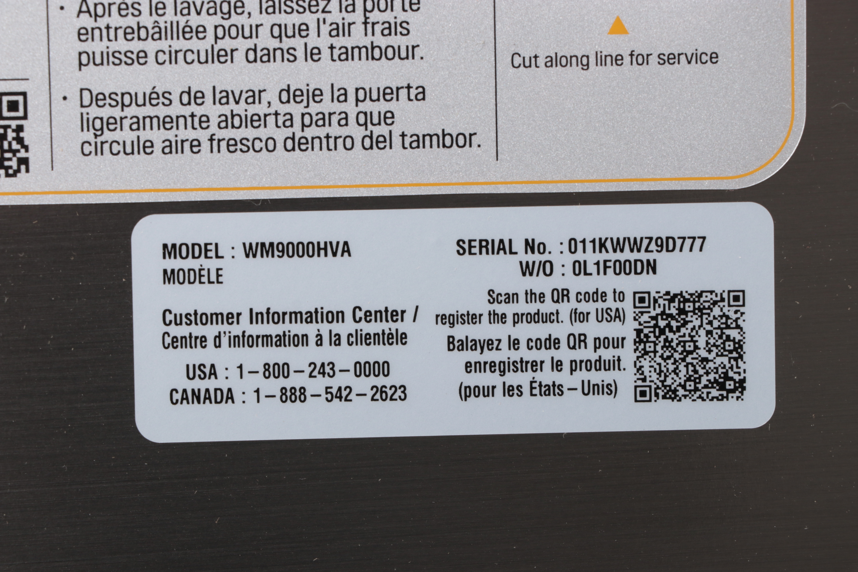 LG 5.2 Cu. Ft. Large Smart Wi-Fi Enabled Front Load Washer TurboWash®