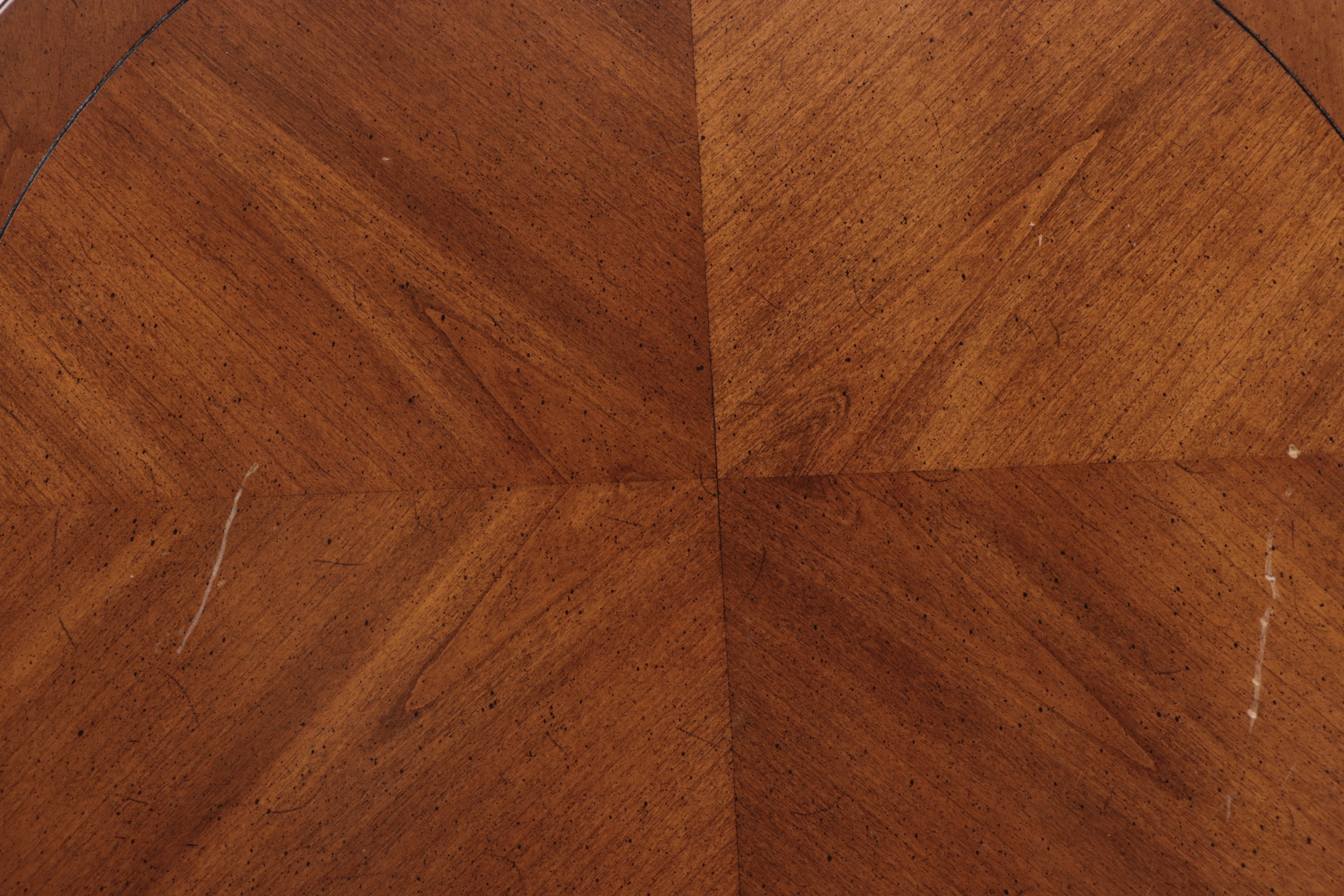 Pair of Brandt Regency Style Cherrywood Side Tables, Mid to Late 20th Century