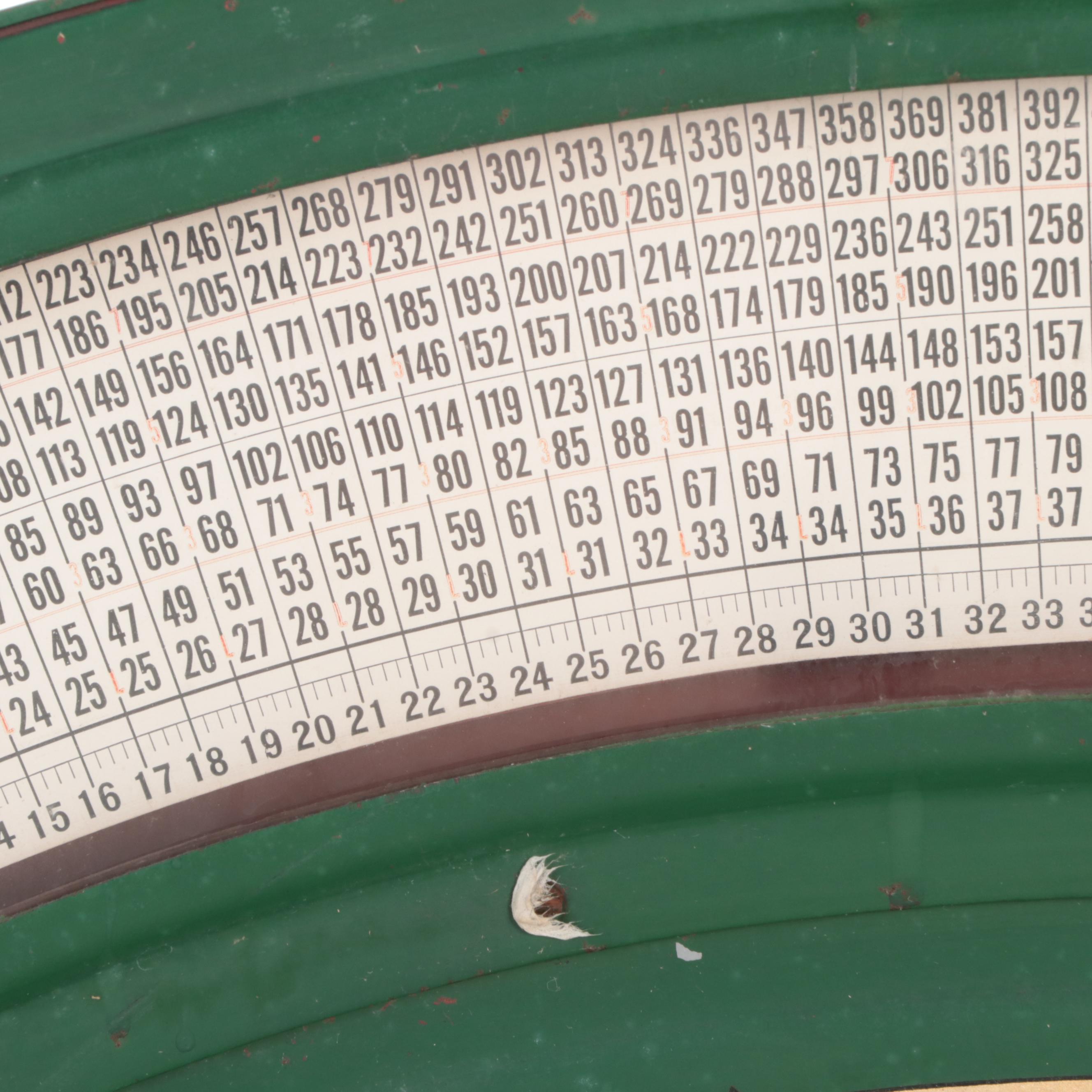 Triner "Peerless-AllSteel" Automatic Parcel Postal Scale, Early/Mi 20th Century